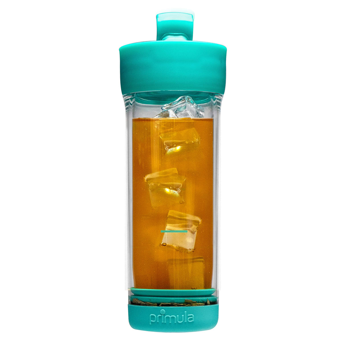 Primula Press And Go Iced Tea Iced Tea Brewer And Tumbler For Loose Leaf Or Bagged Teas, Double Wall Travel Tea Mug With Stainle