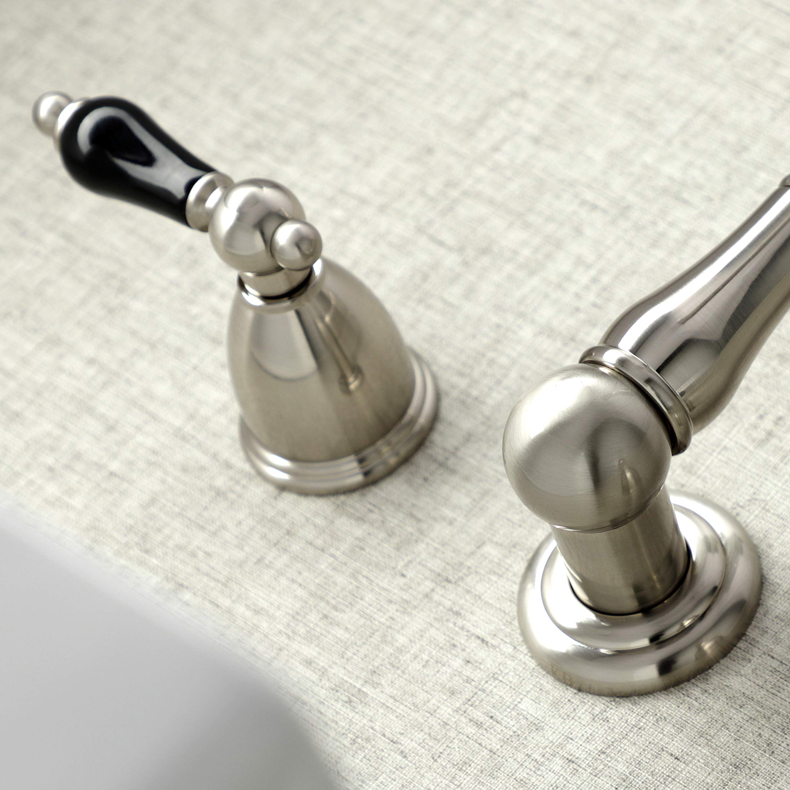 Kingston Brass KS1288PKL Duchess Wall Mount Kitchen Faucet  Brushed Nickel