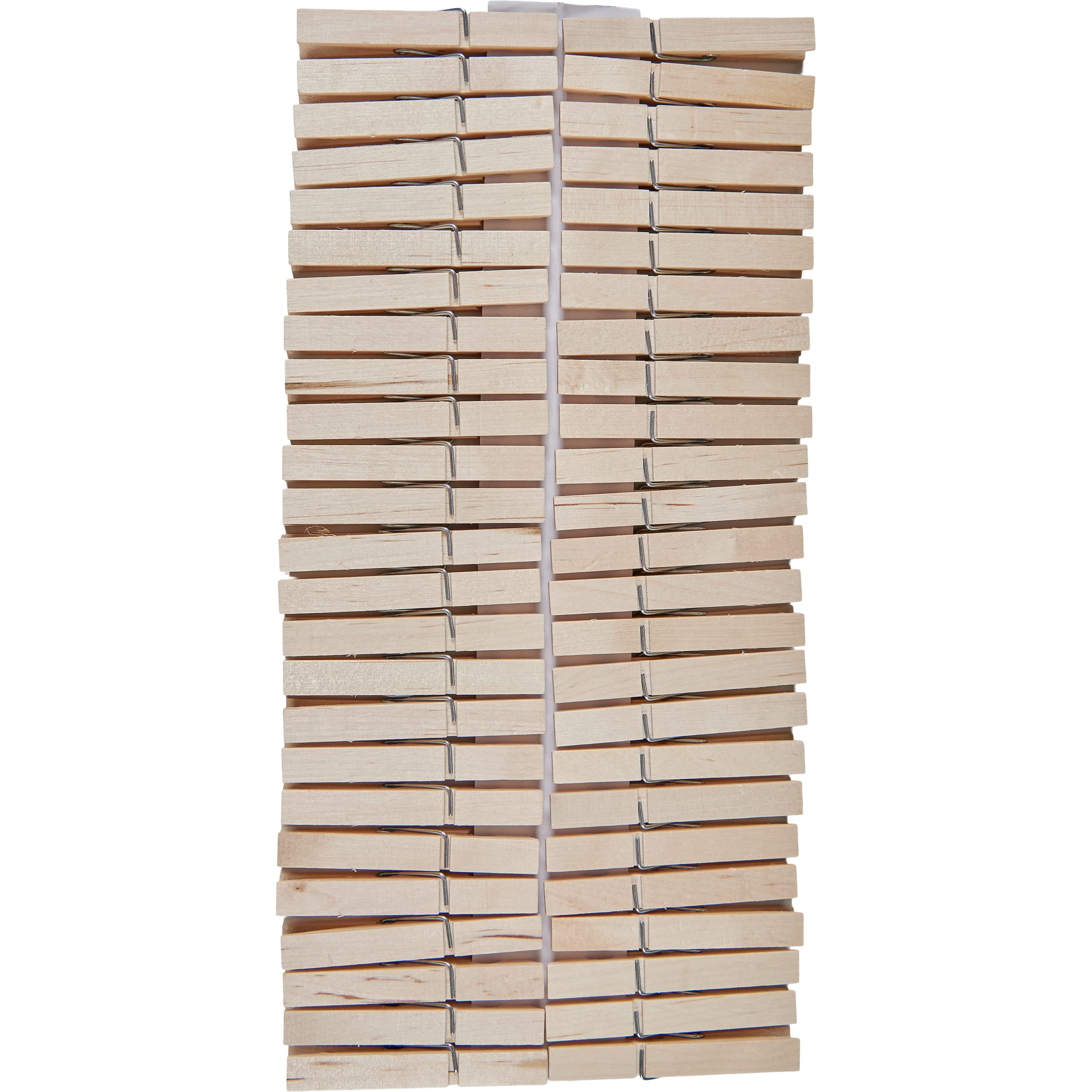 Sorillo Brands-Wooden Clothes Pins  Natural Wood  50 Pack  2.9 Inch  Rust Resistant Clothes Pins Wooden  Clothes Pins for Classroom  Clothes Pins for Crafts  Large Clothes Pins Wood