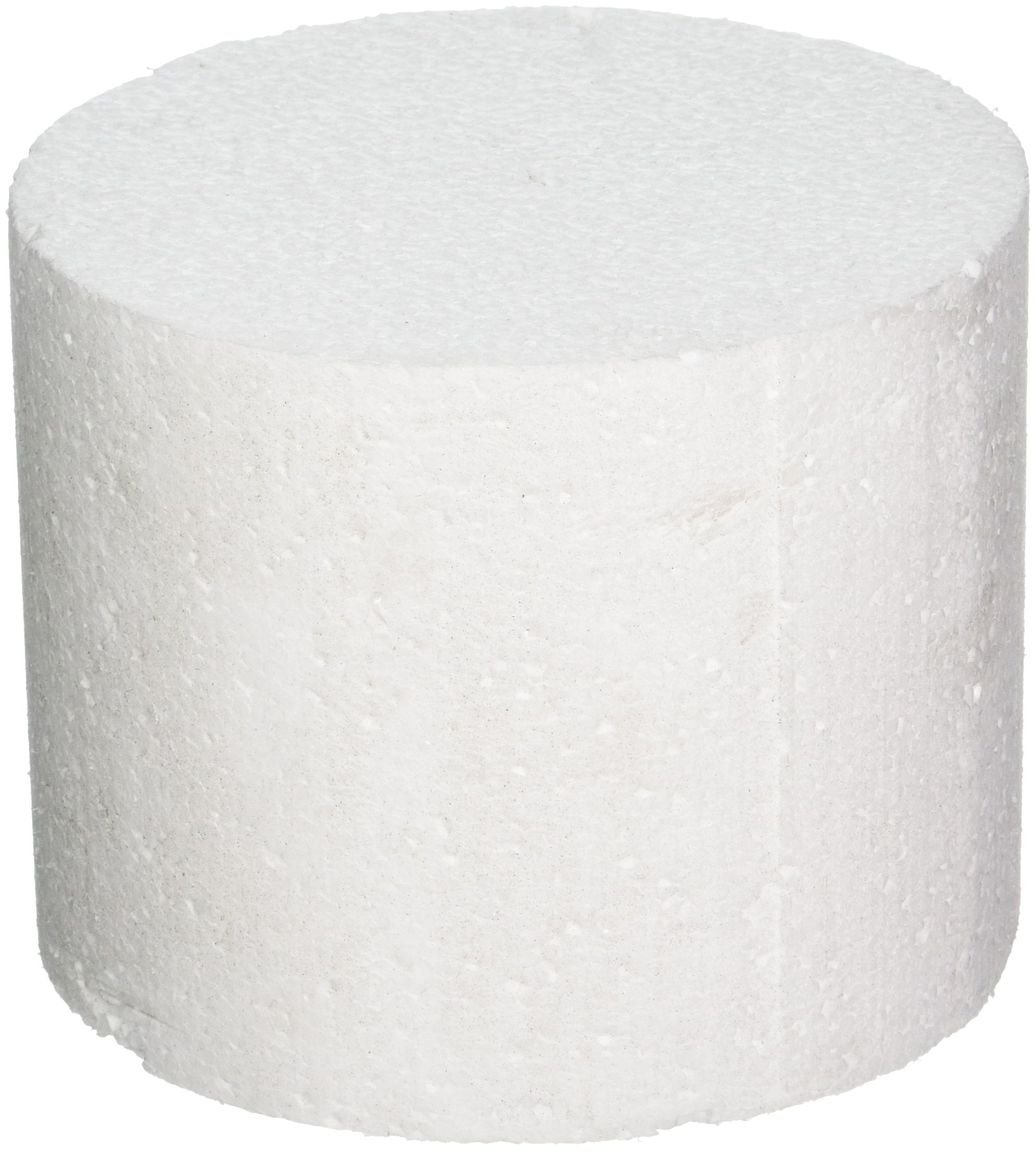 Oasis Supply Dummy Round Cake, 6 x 5, White