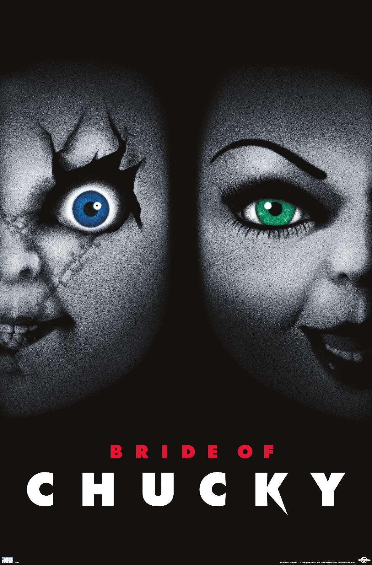 Trends International Child'S Play: Bride Of Chucky - One Sheet Wall Poster, 22.375'' X 34'', Unframed Version