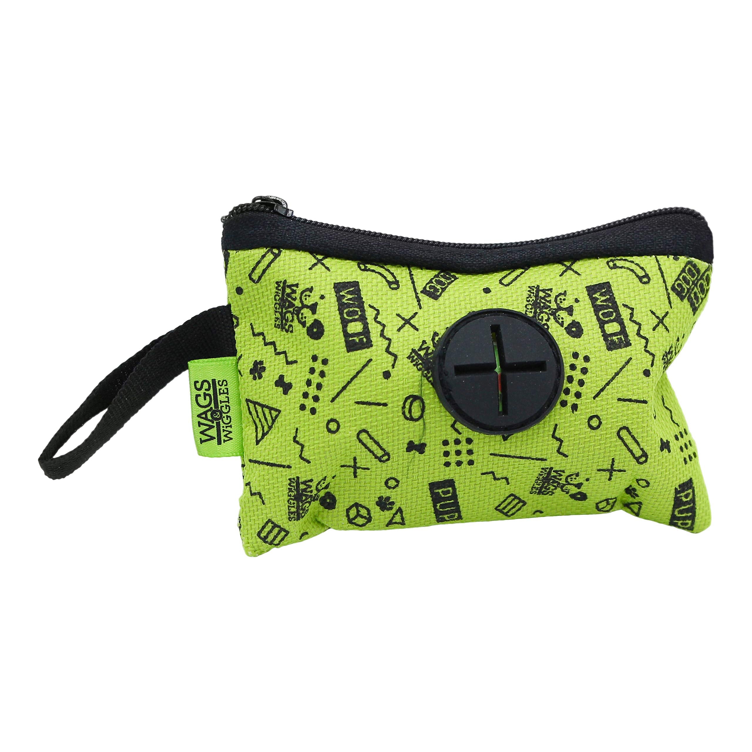Wags  Wiggles Waste Bag Dispenser With 30 Dog Poop Bags  Pineapple Scented Doggie Bags  Adorable Dispenser  Dog Waste Bags, Grea