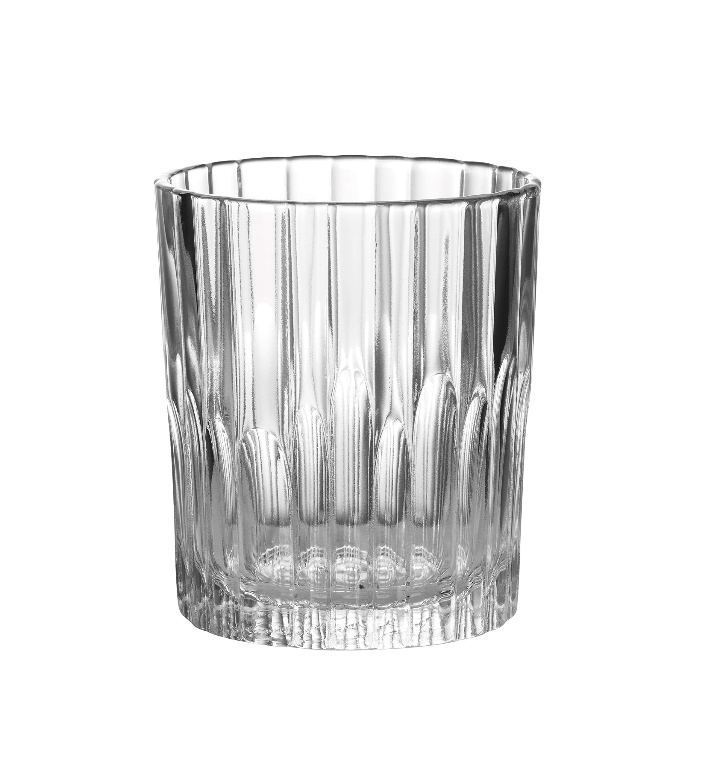 Duralex Made In France Manhattan Glass Tumbler (Set of 6)  7.75 oz  Clear