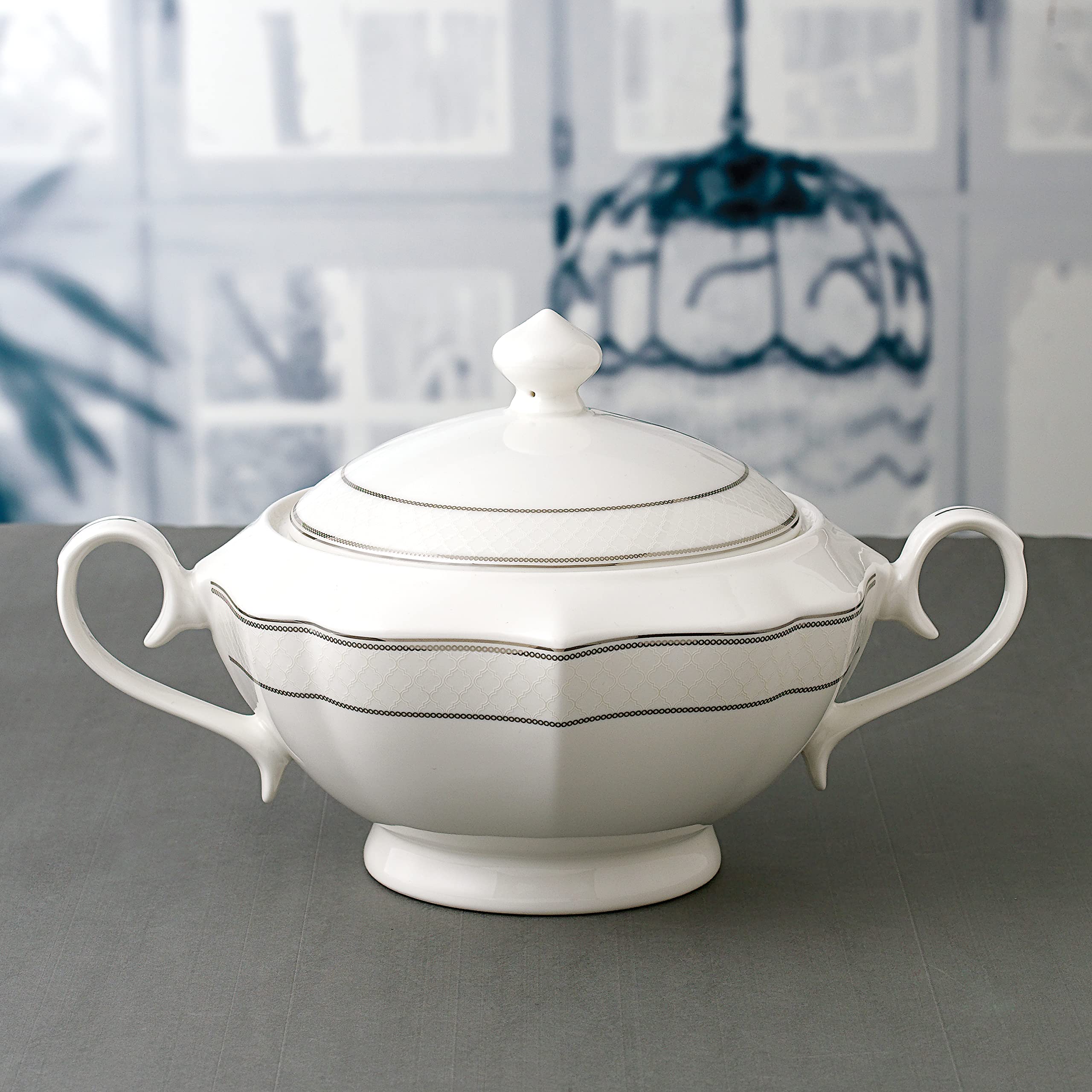 Lorenzo Import Lace Tureen, Gold