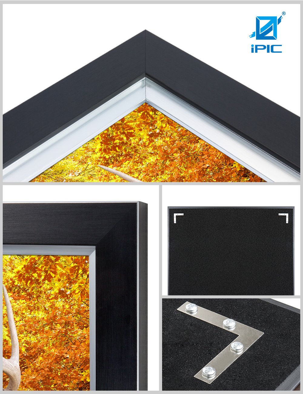 Ipic - Oh My Dear, Personalized Artwork With Names And Date On, Customized Gift For Anniversary,Wedding,Birthday And Holidays.Pi