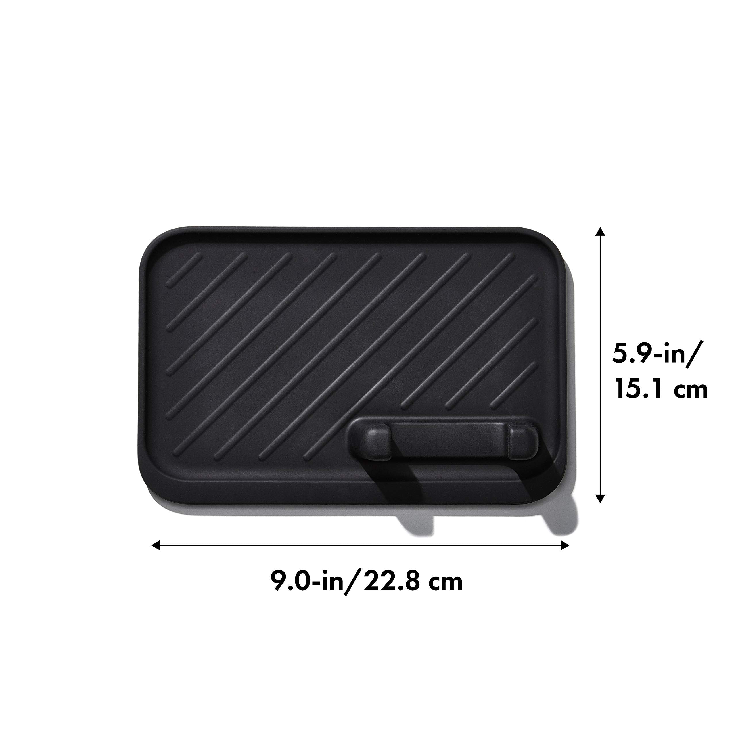 OXO Good Grips Tool Rest, Silicone Material, Black Color, Model 11308400