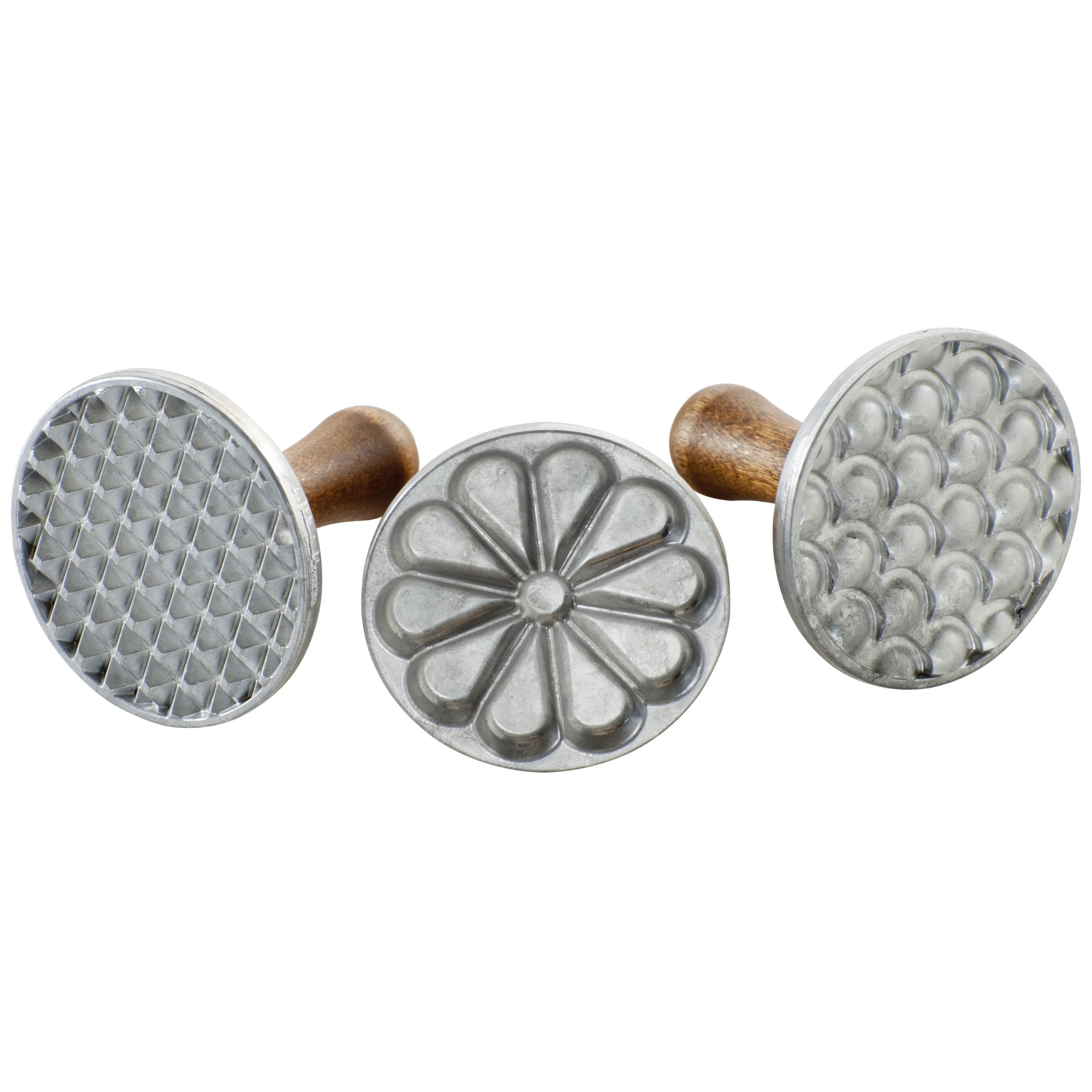 Nordic Ware 01235 - Heirloom Cookie Stamps, Grey