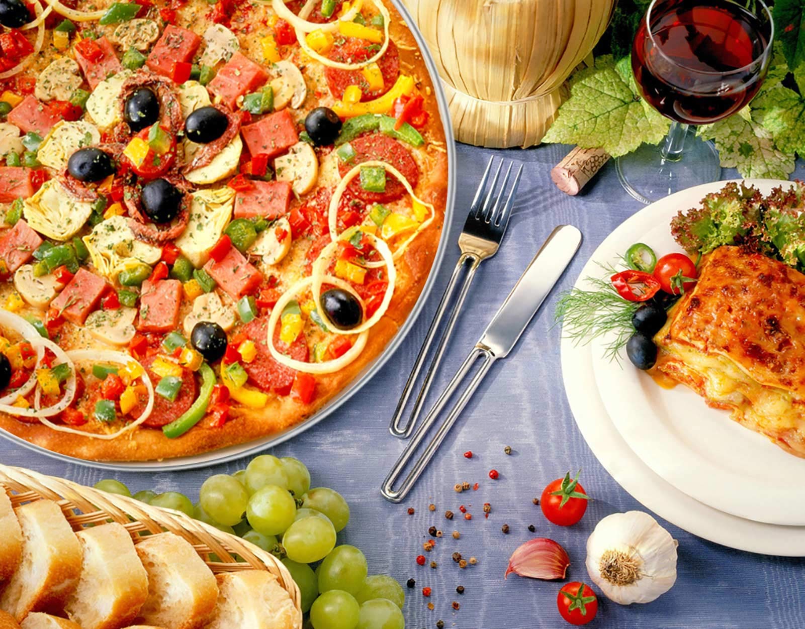 Teamfar Pizza Pan, 13.4 Inch Stainless Steel Pizza Pan Set Large Pizza Oven Pans Tray For Baking Serving, Healthy & Heavy Duty,