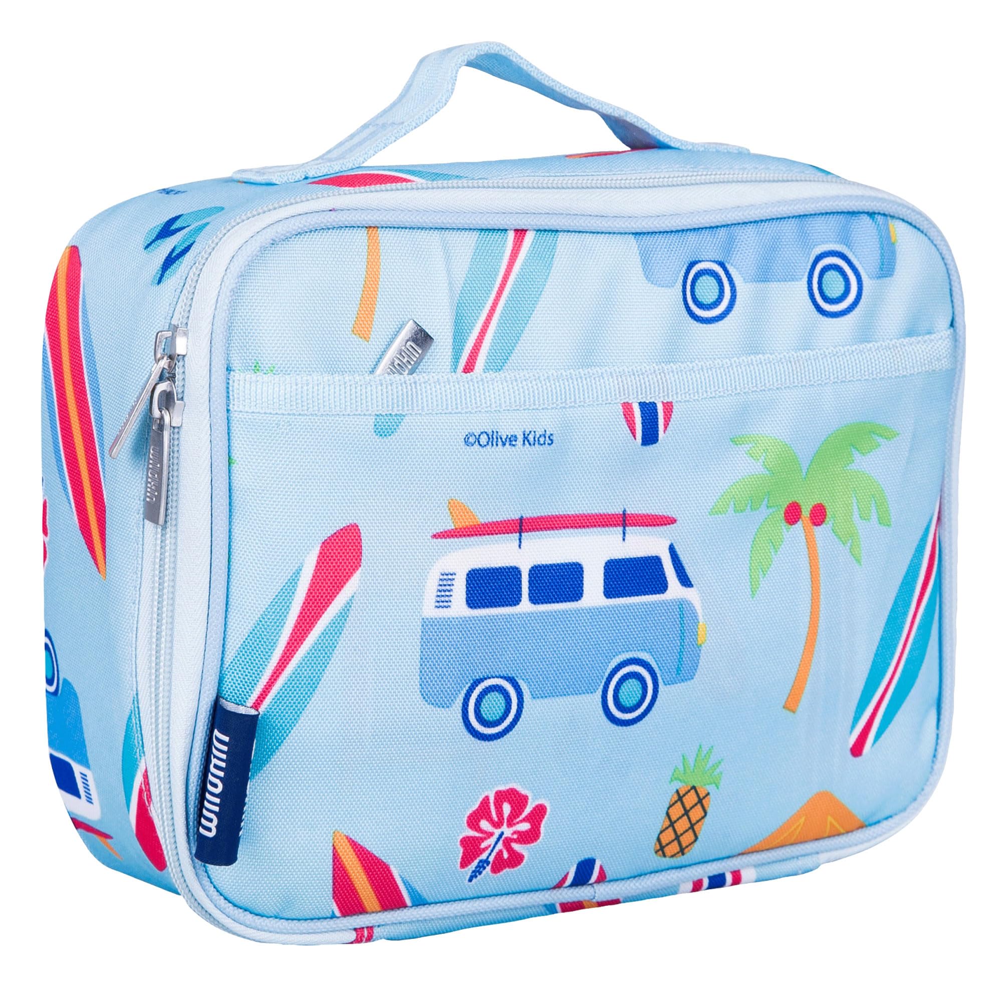 Wildkin Lunch Box, Insulated, Moisture Resistant, And Easy To Clean With Extras For Quick And Simple Organization, Ages 3+, Perf