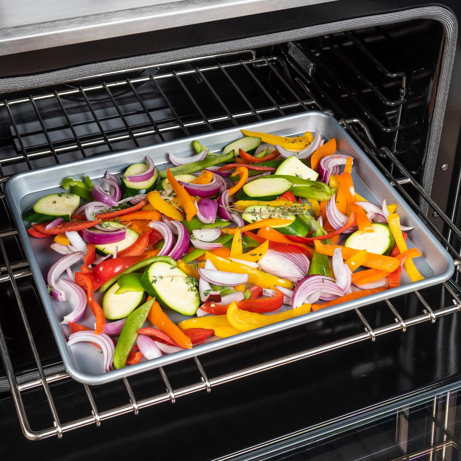 Viking Culinary Nonstick Baking Sheet 3 Piece Set, Large, Medium & Small, Aluminized Steel, 0.8. Mm Gauge