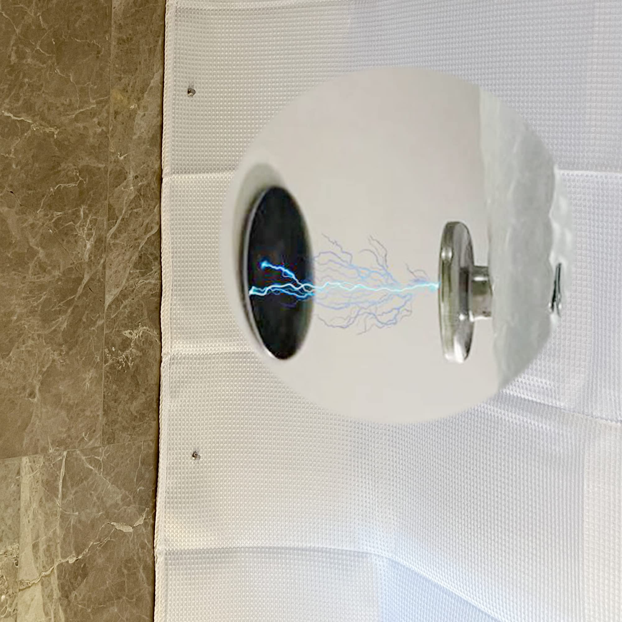 Arayarser Shower Curtain Side Magnets to Keep Curtain Closed to The Wall - 8 Pcs Magnetic Clips Splash Guards for Side of Shower