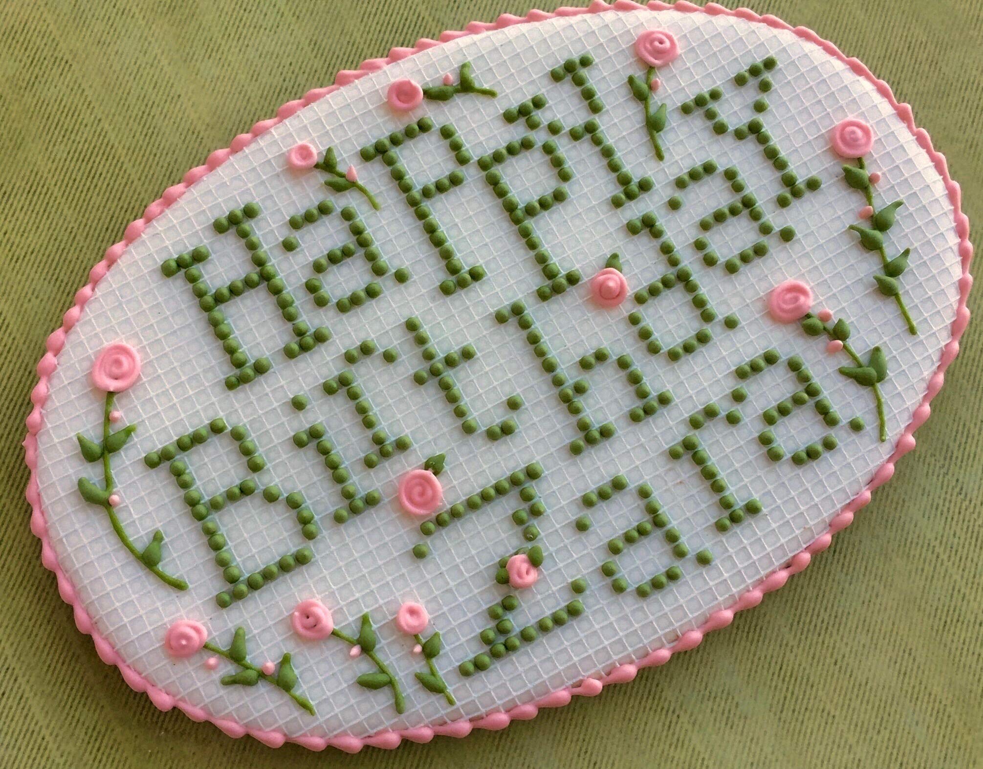SugarVeil Needlepoint Mat