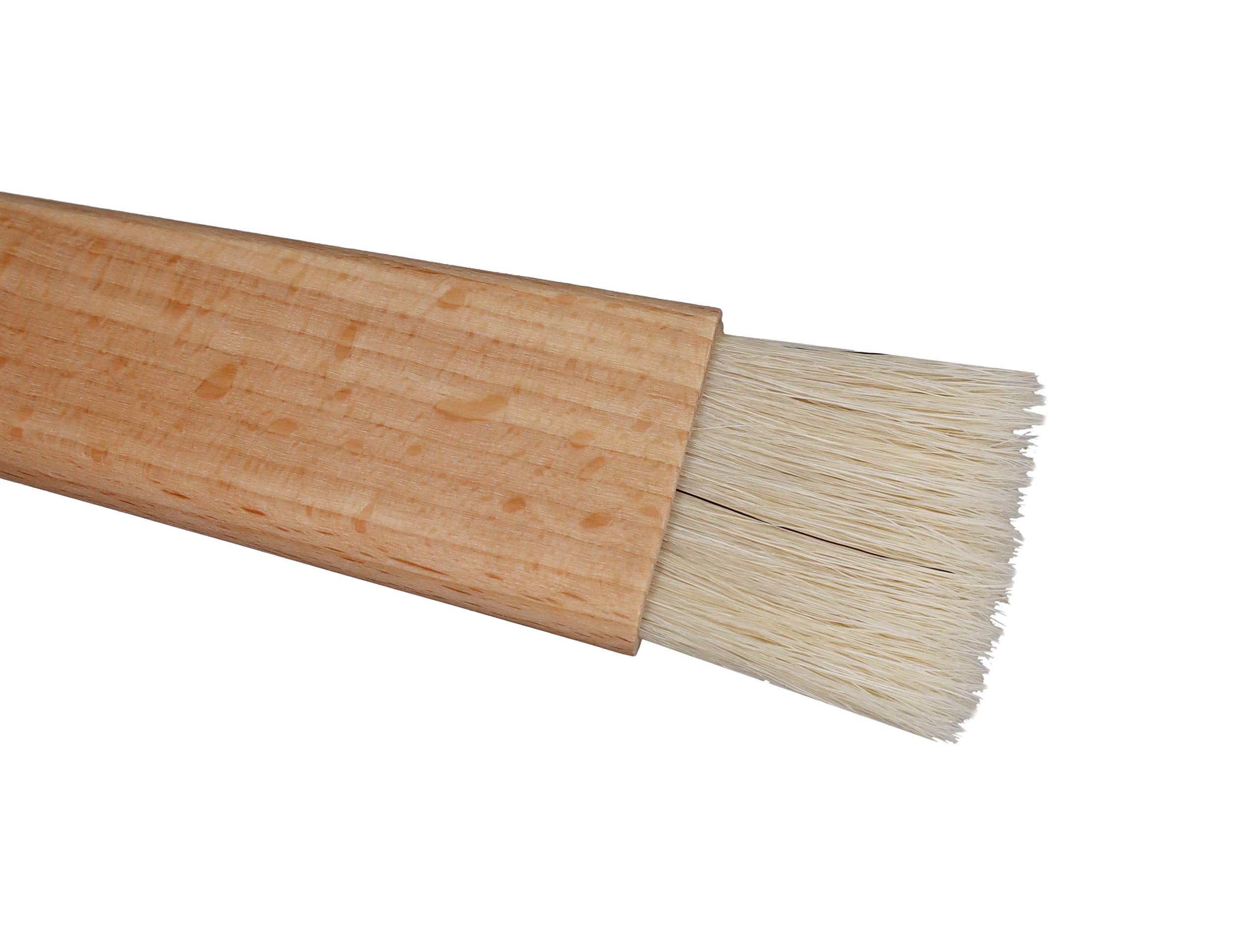 Exceliy 2 Sets Pastry Brushes With Wooden Handle Natural Bristles For Basting Spreading Butter Oil In Barbecue Baking Kitchen Co