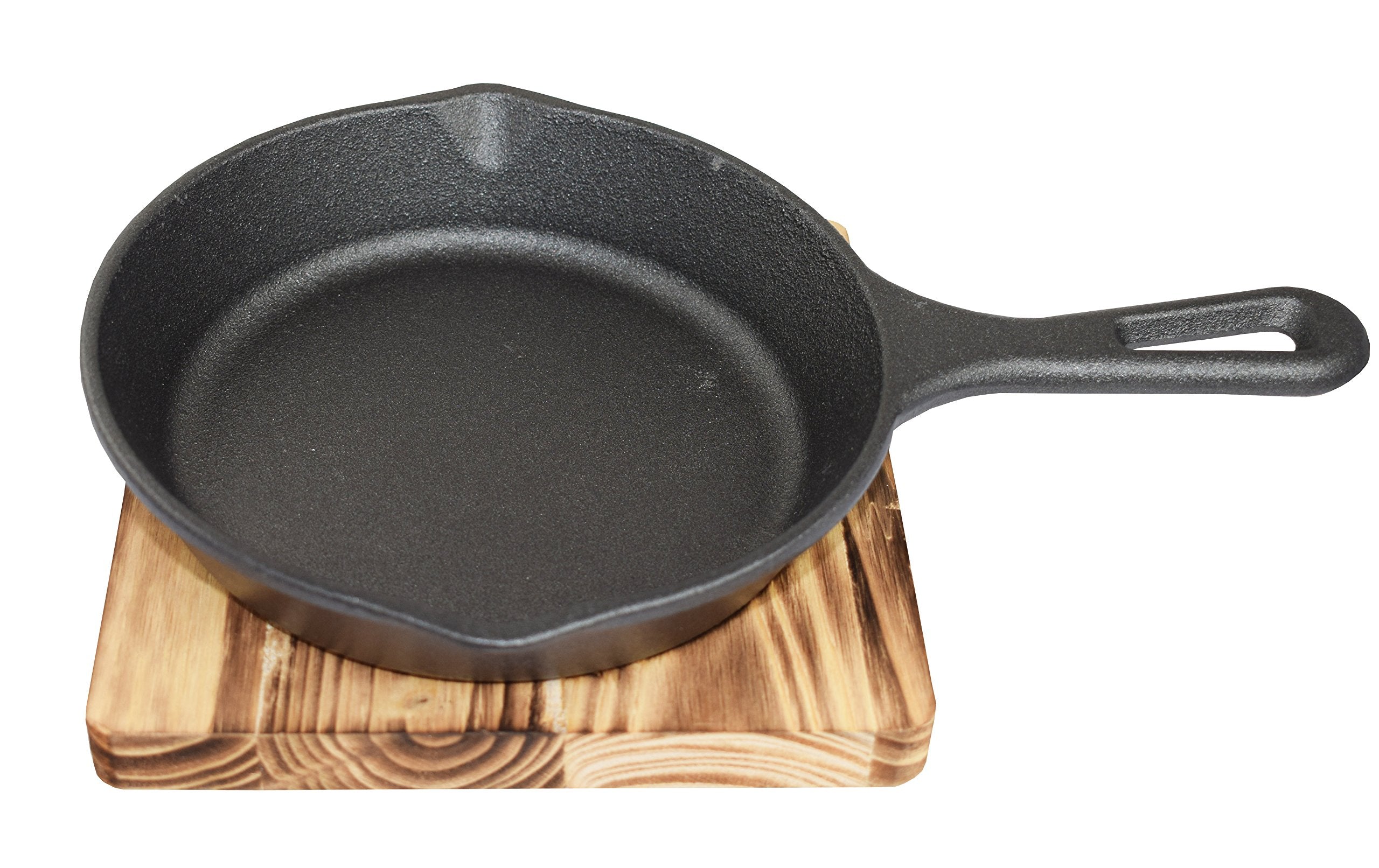 Square Wood Underliner/Trivet For Cast Iron/Hot Dish Sunrise Kitchen Supply (7'' X 7'') - Pack Of 2