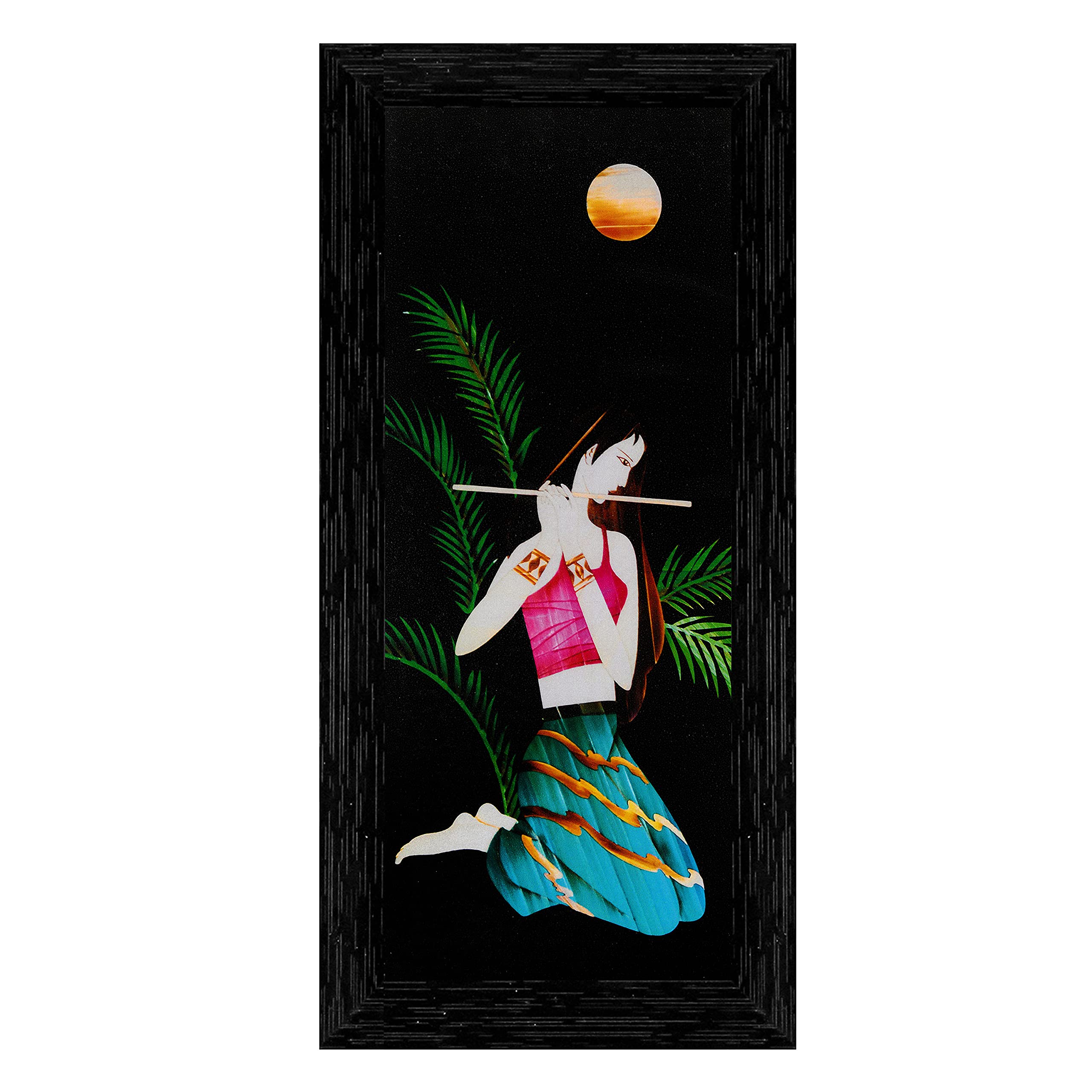 Indianara Still Rectangular Synthetic Wood Art Painting