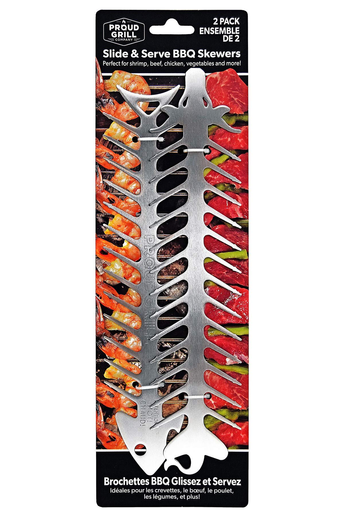 SKEWER SS CHRM 12.3X4.7'''' (Pack of 1)