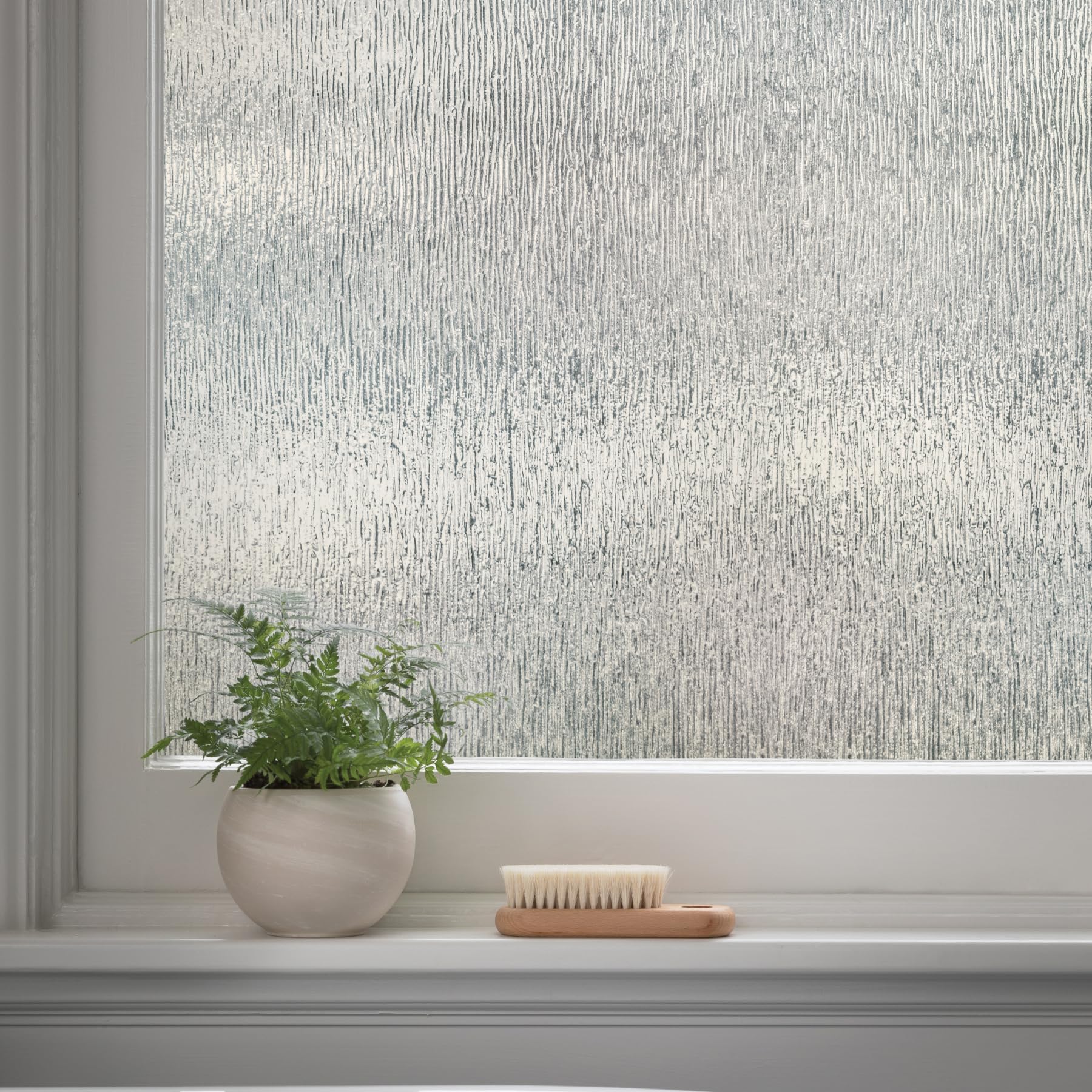 Rain Window Privacy Film by Artscape - Decorative Textured Glass Design, Static Cling, Blocks Views, Not Light, UV Protection, N