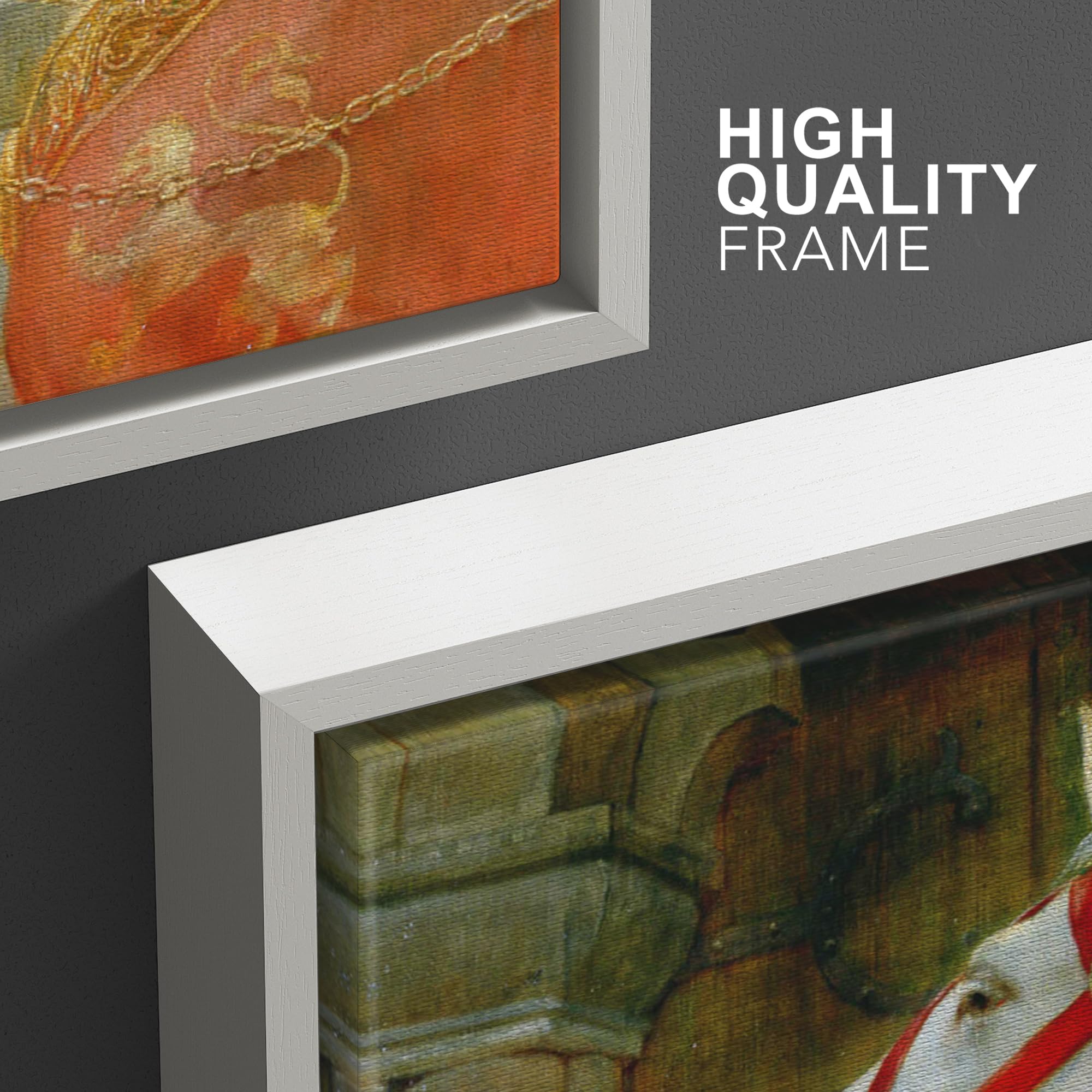 Wall26 Framed Canvas Print Wall Art Set Lady Godiva By John Collier Cultural Historic Oil Painting Fine Art Reproduction Scenic