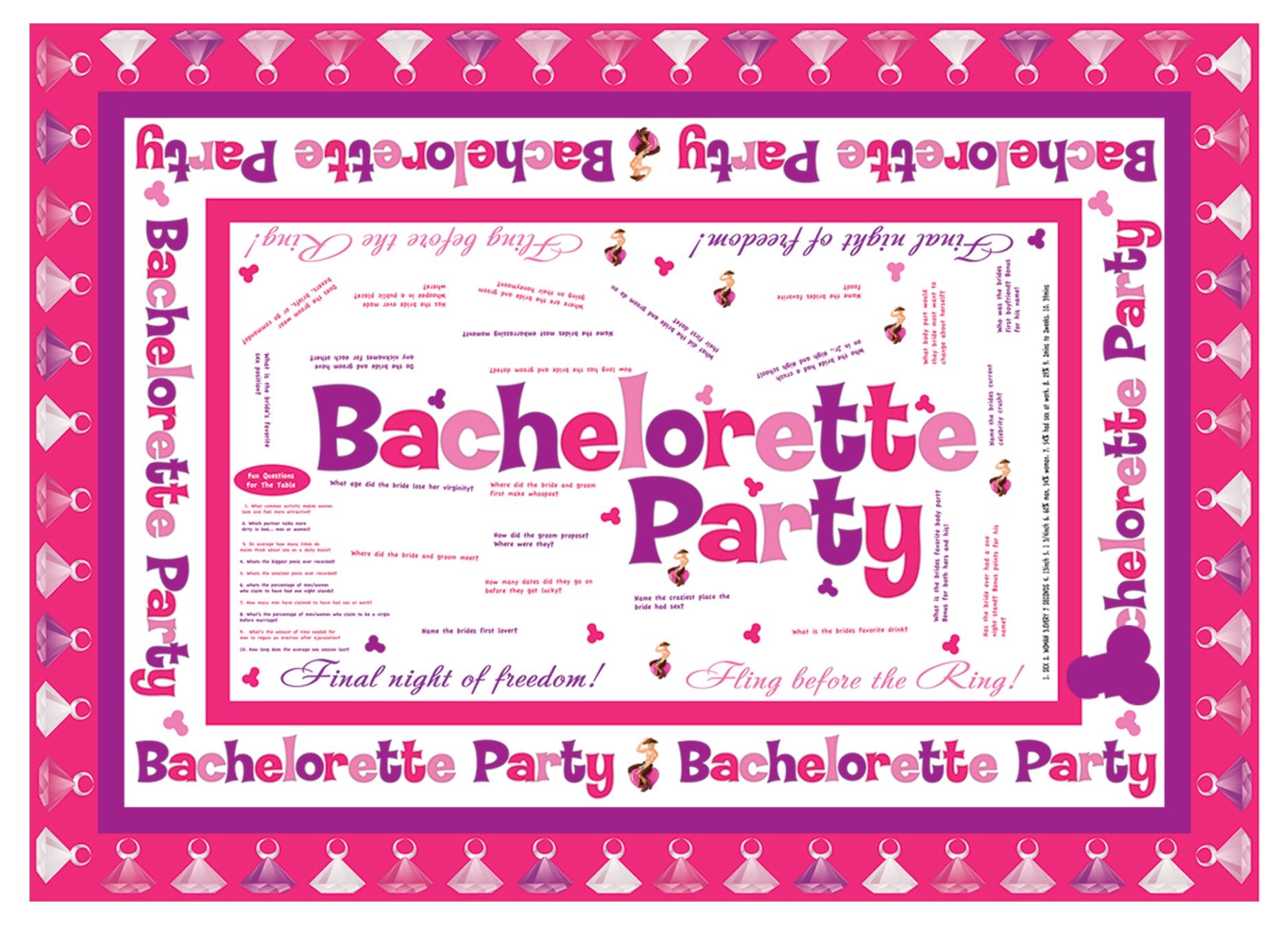 Hott Products Tablecloth