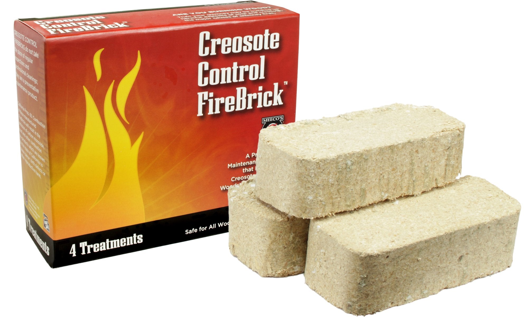 Meeco'S Red Devil Creosote Control Firebrick Creosote Remover