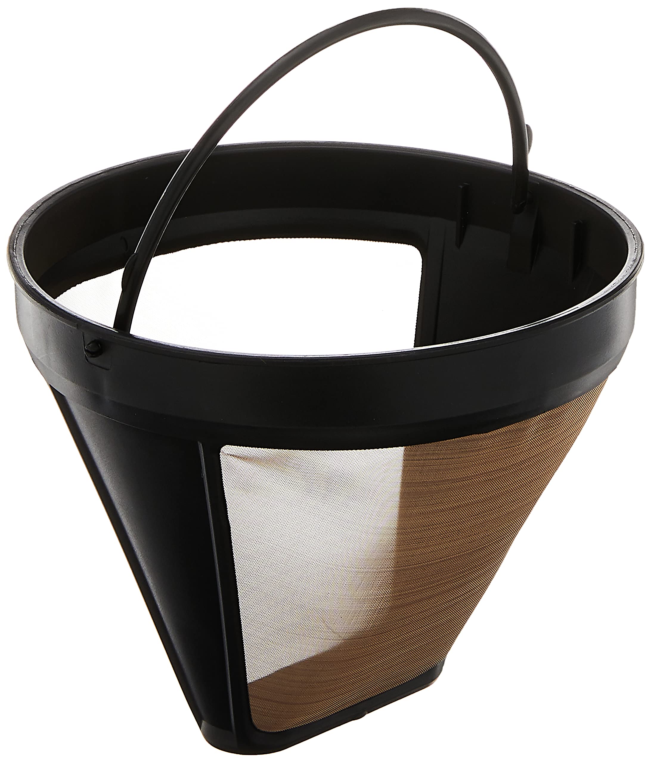 Braun Gold Tone Permanent Coffee Filter, Reusable #4 Cone Shaped, No Paper Filter Needed, Fits Coffee Makers Series 7 & Series 9