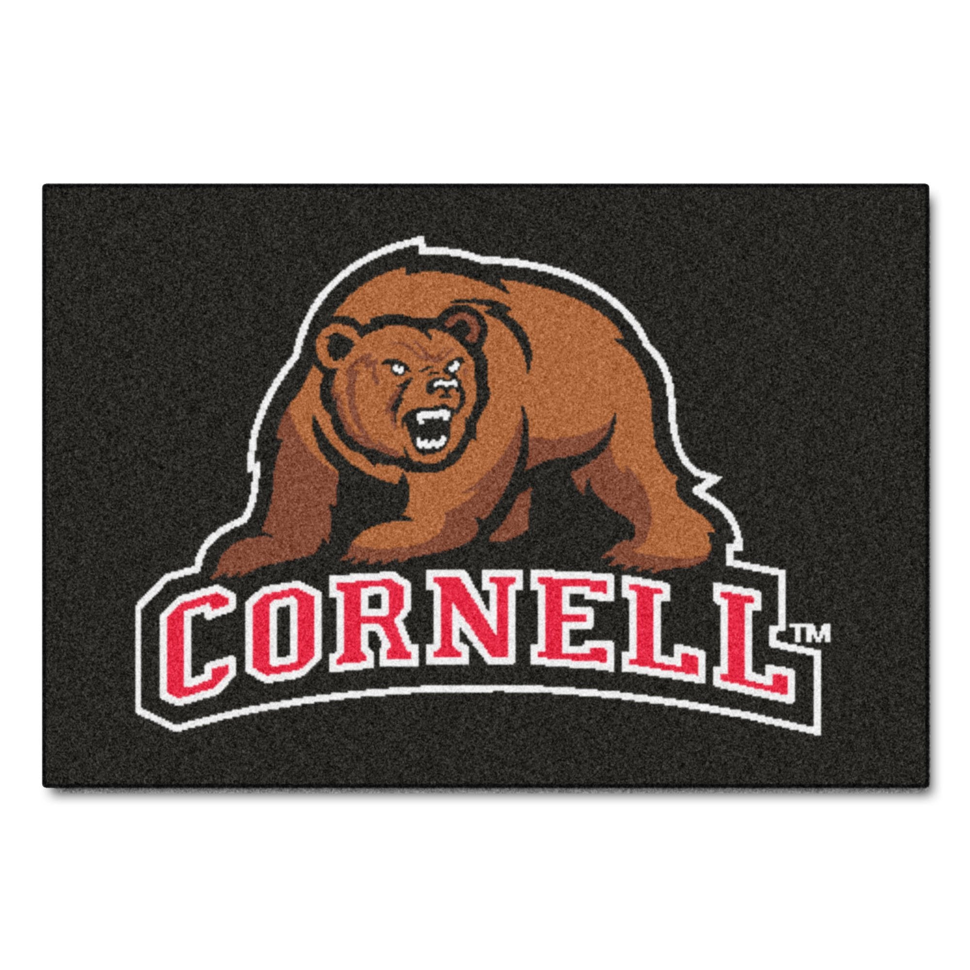 NCAA Novelty Starter Mat Size: 5 x 8, NCAA Team: Cornell University