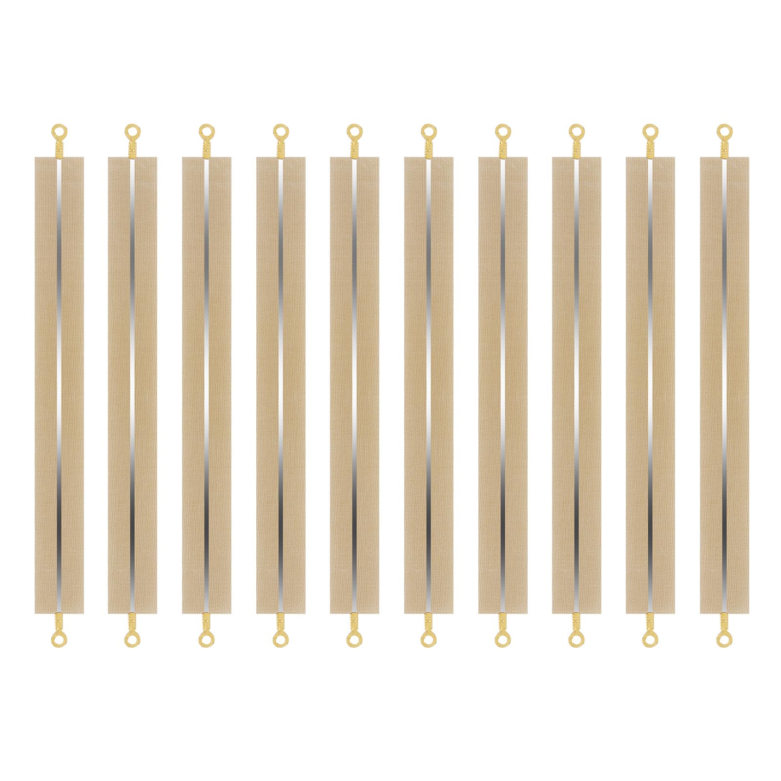 10 Pieces Impulse Sealer Replacement Parts 12 Inch Heat Seal Strips Replacement Element Grip Impulse Sealer Heating Element Serv