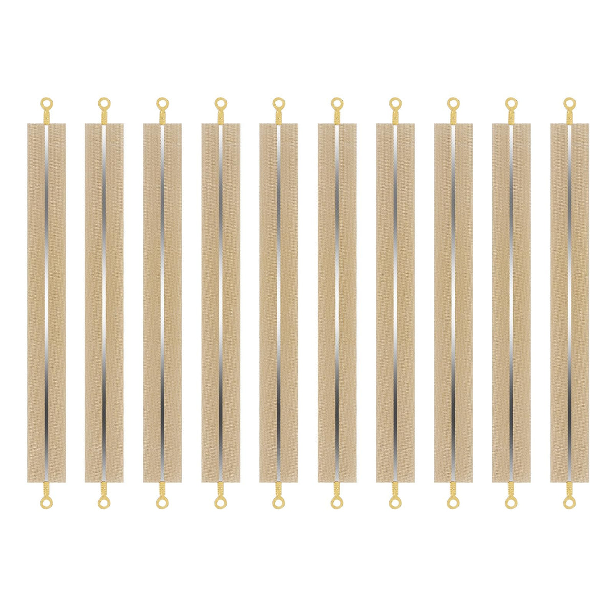 10 Pieces Impulse Sealer Replacement Parts 12 Inch Heat Seal Strips Replacement Element Grip Impulse Sealer Heating Element Serv