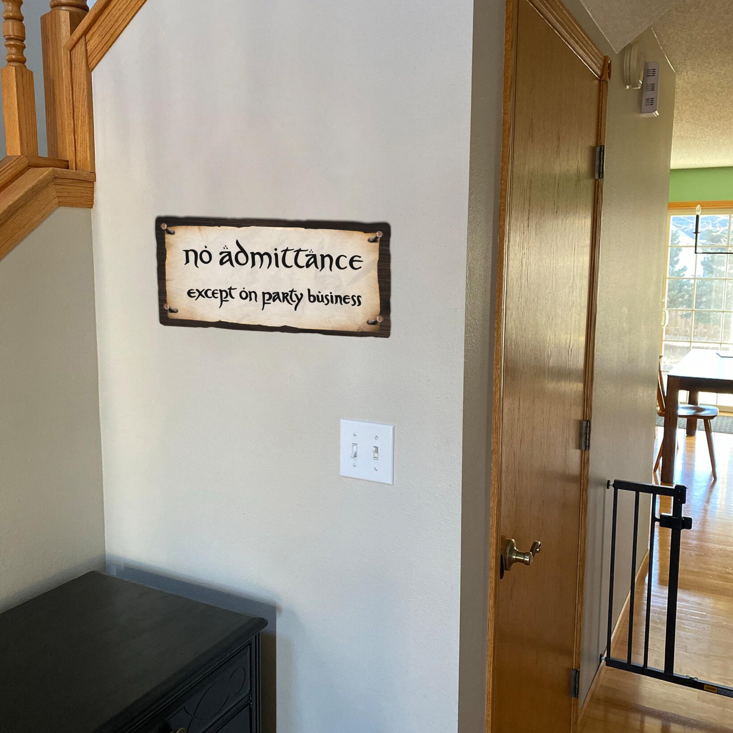 flinelife Potatoe Sign,12x8,Boil Em Mash Em Stick Em In A Stew Sign, Perfect for Fans