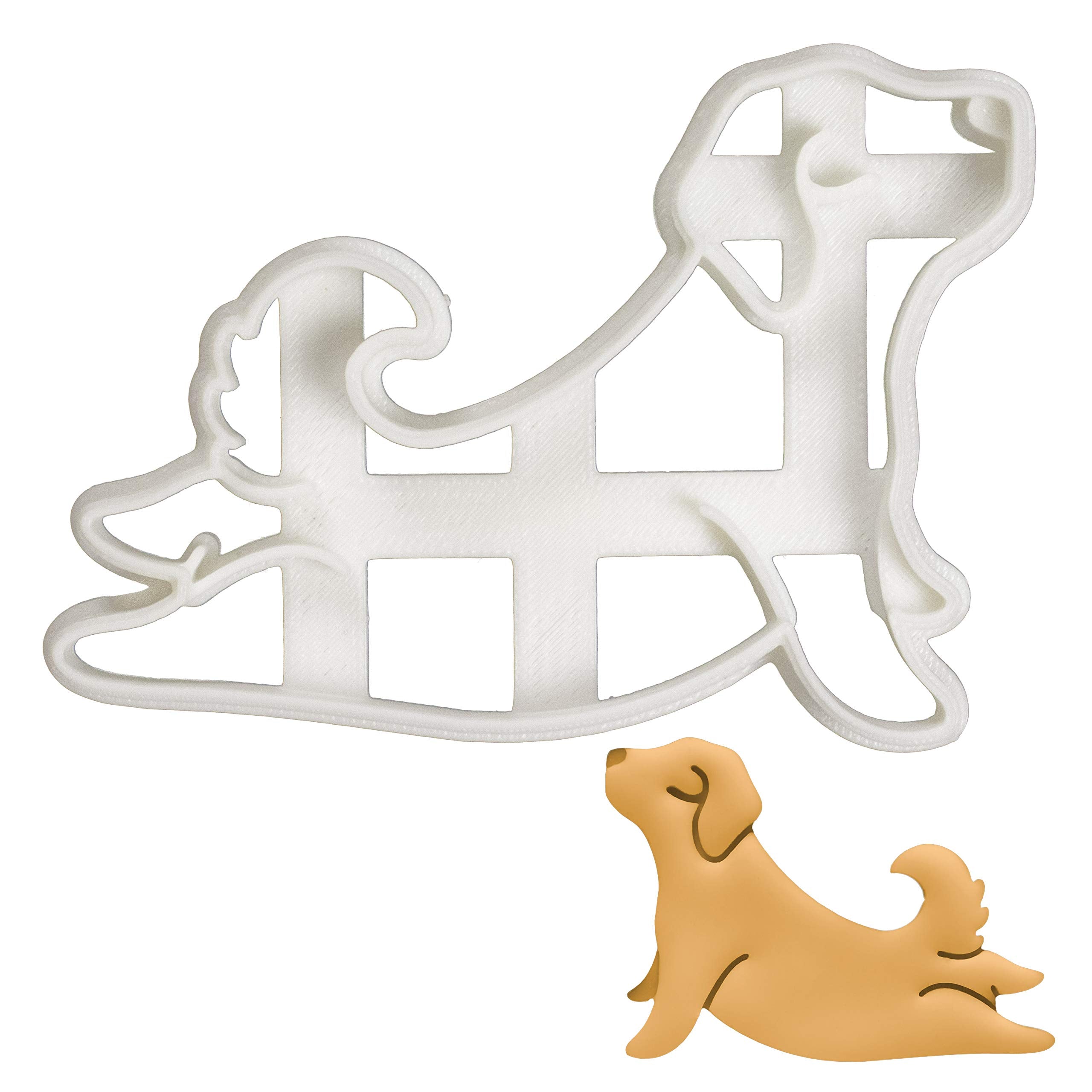 Yoga Dog Upward Facing Cookie Cutter, 1 Piece - Bakerlogy