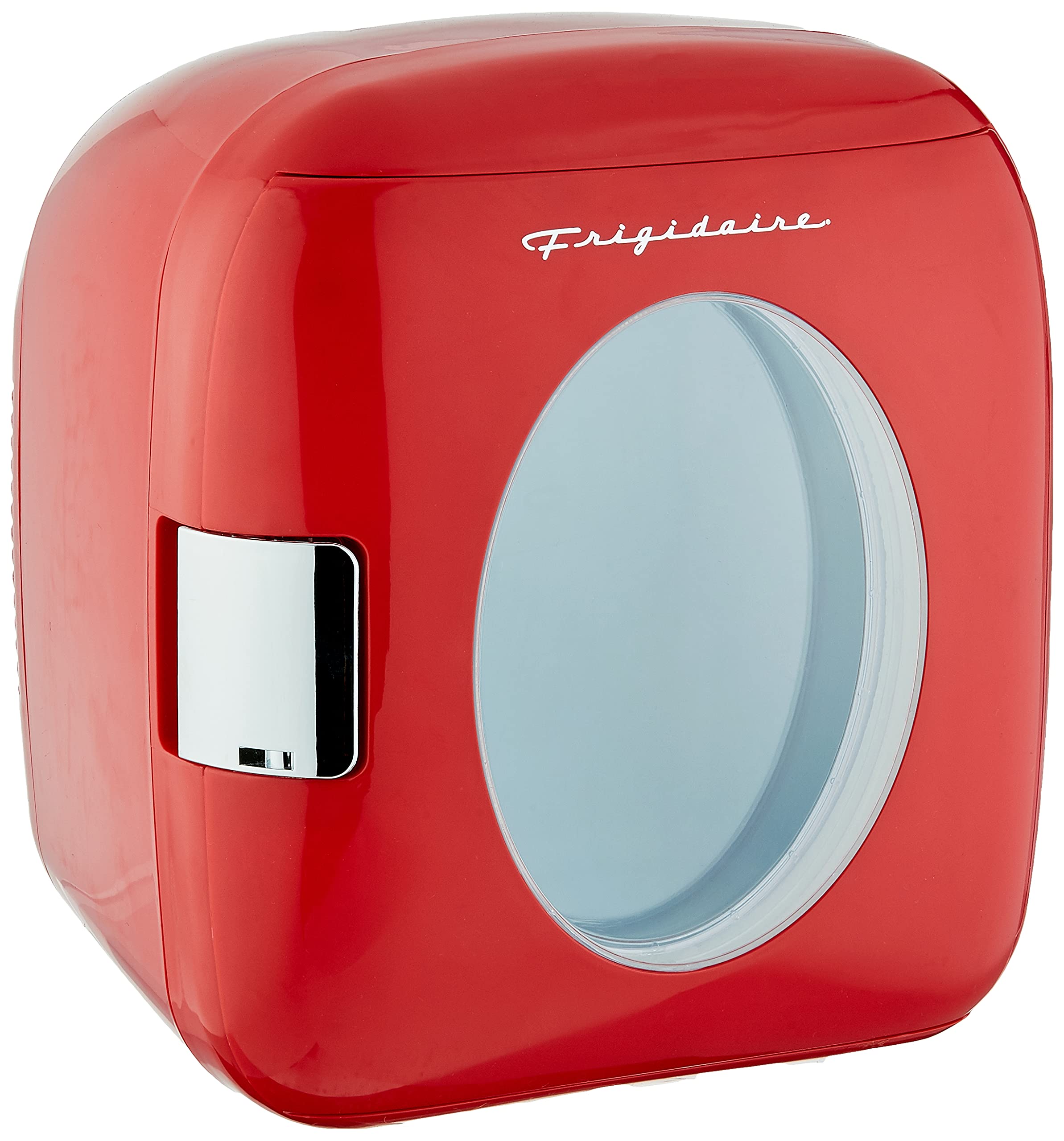 Frigidaire Efmis462-Red 12 Can Retro Mini Portable Personal Fridge/Cooler For Home, Office Or Dorm, Red