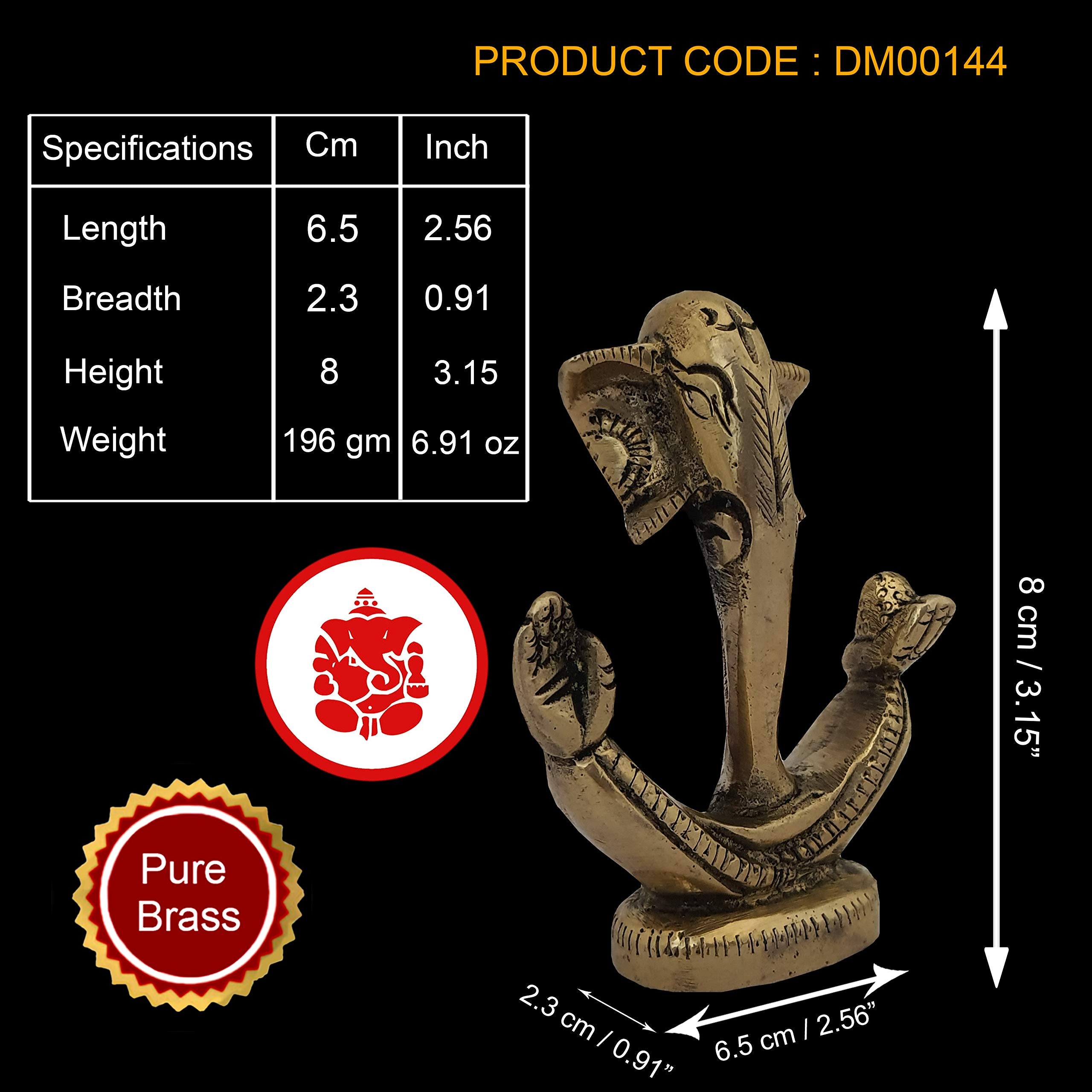 Divya Mantra Ganesh Idol Home Temple Decor Mandir Room Decoration Accessories Indian Hindu Lord Shri Ganesha Ji Diwali Pooja Gan