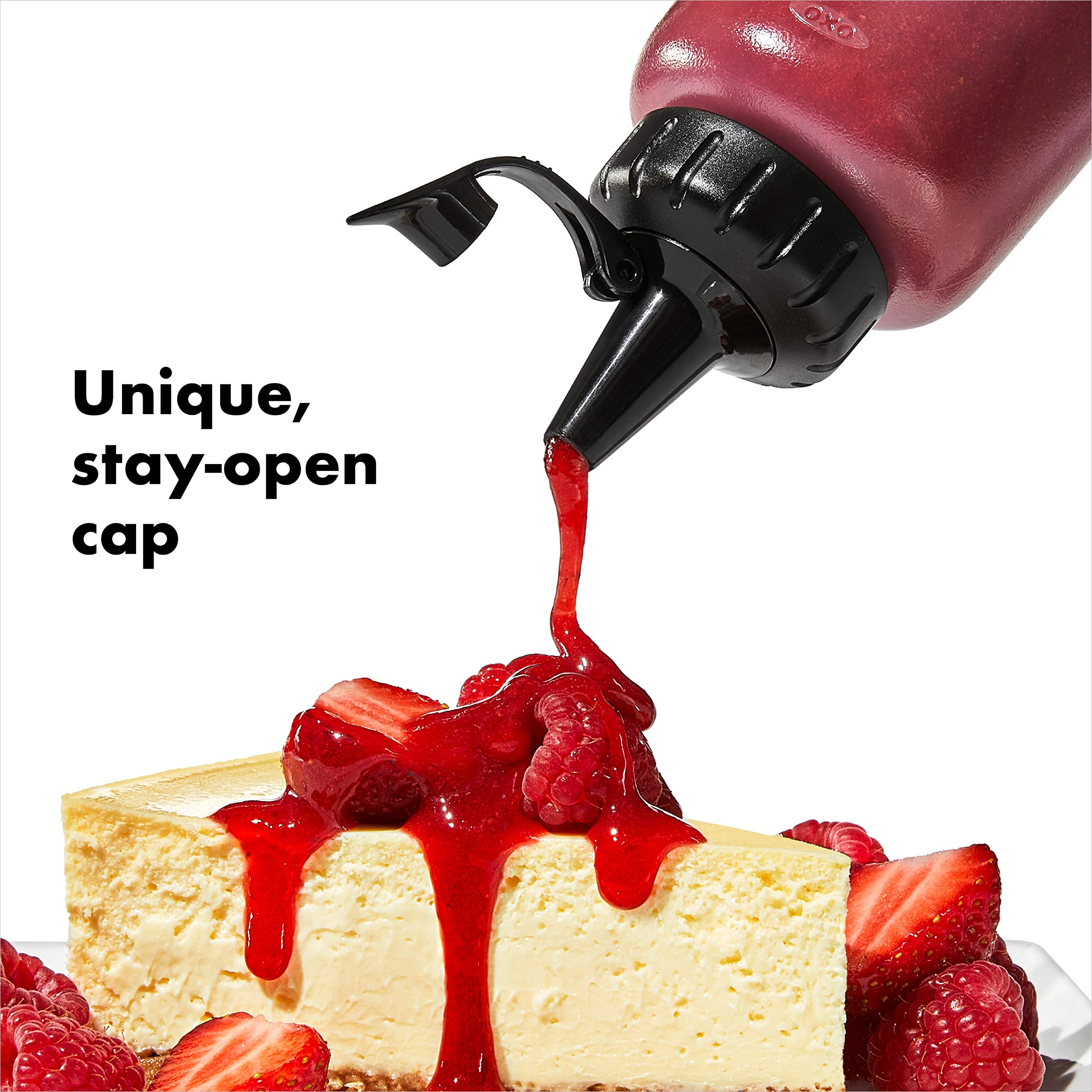 OXO Good Grips Chefs Squeeze Bottle Set  Plastic  Translucent