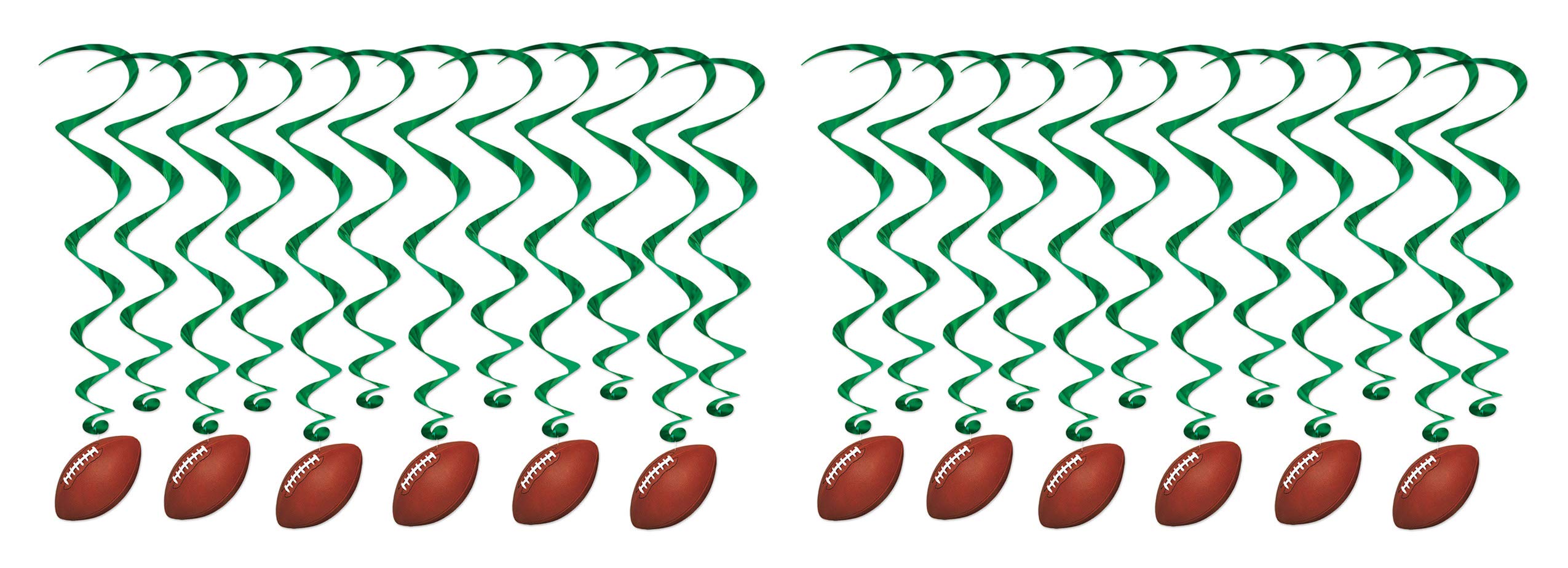 Football Whirls Pack Of 2