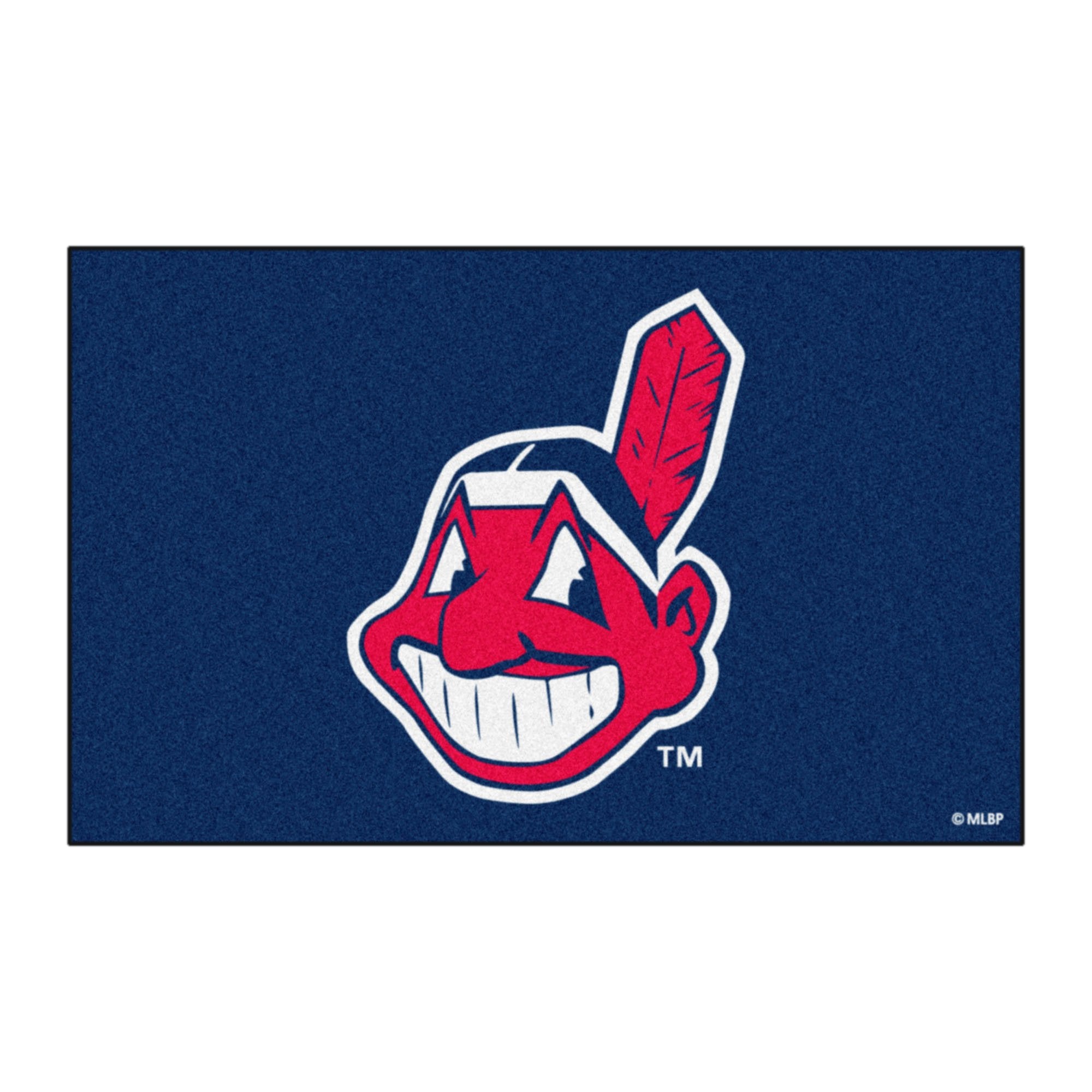 Fanmats 6376 MLB Cleveland Indians Nylon Ulti-Mat Rug