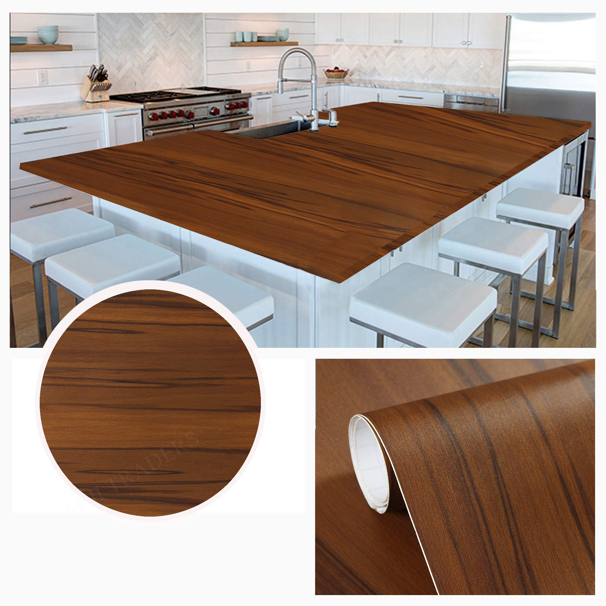 Fusion Graphix plastic Self-Adhesive Wallpaper, 12 x 100 Inch Decorative Wallpaper