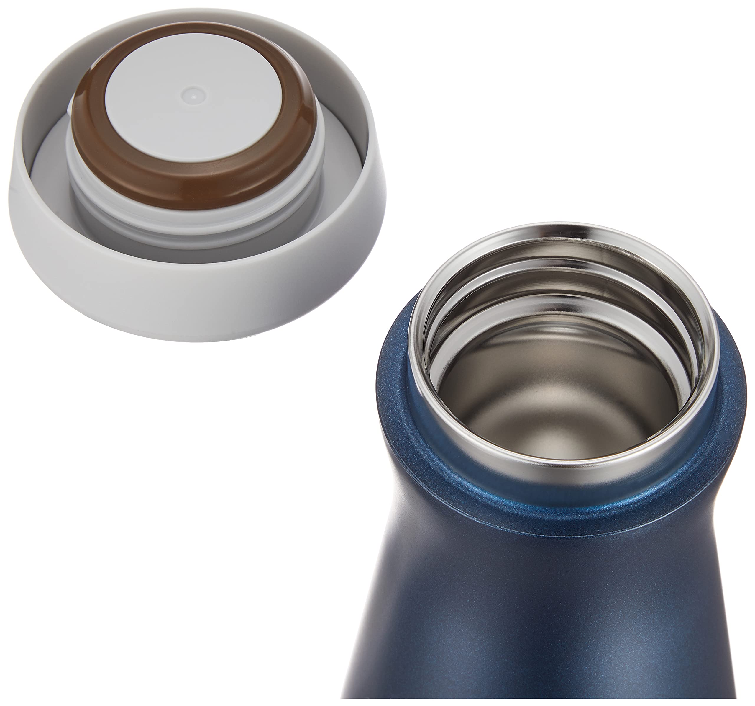 Snow Peak'S Tsuzumi Bottle 350, Tw-350Nv, Stainless Steel, Vacuum-Sealed, Double-Walled, Made In Japan, Lifetime Product Guarant