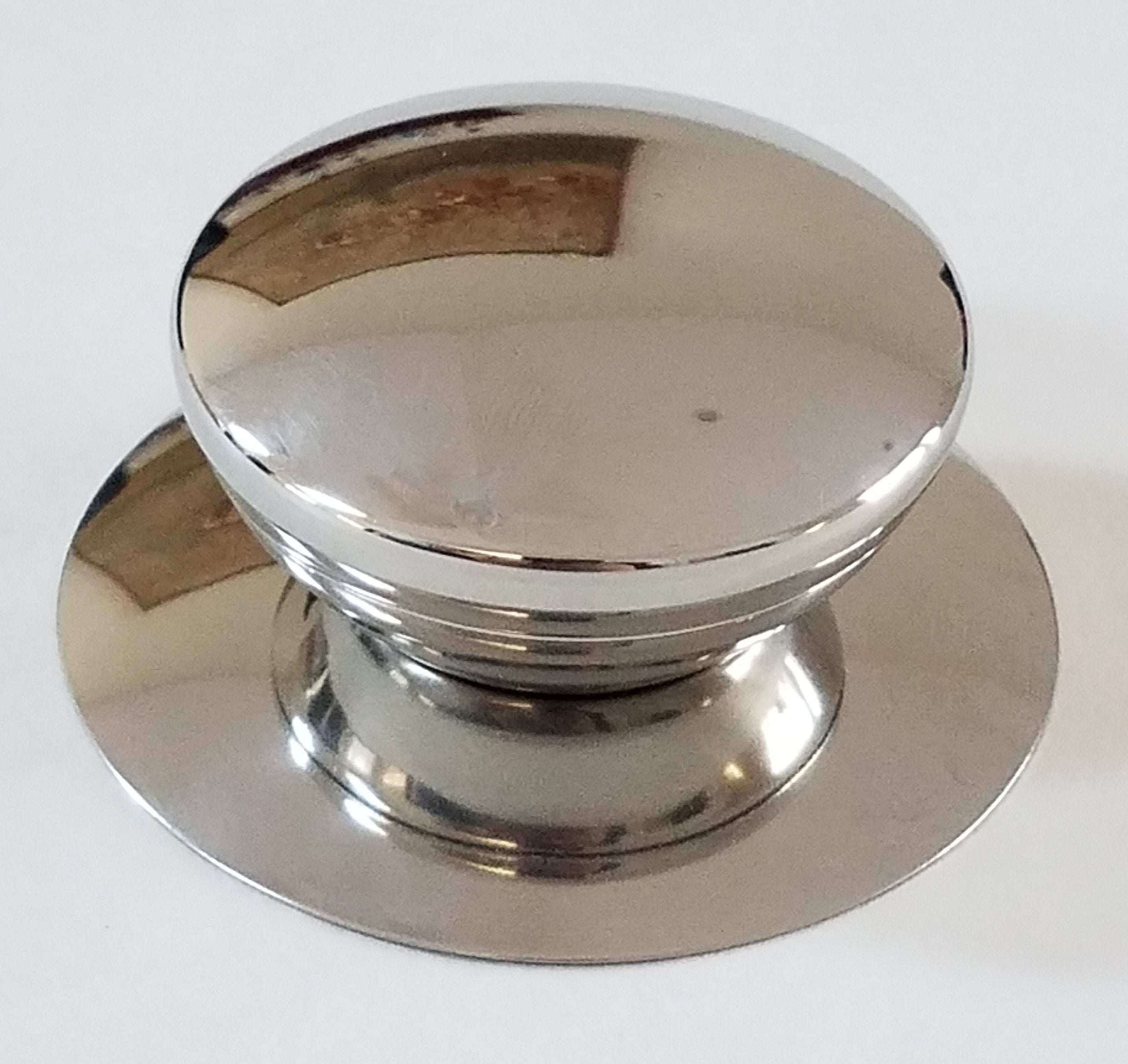 Melzon Cookware Universal Kitchen Stainless Steel Replacement Pot Lid Cover Knob Handle - Silver
