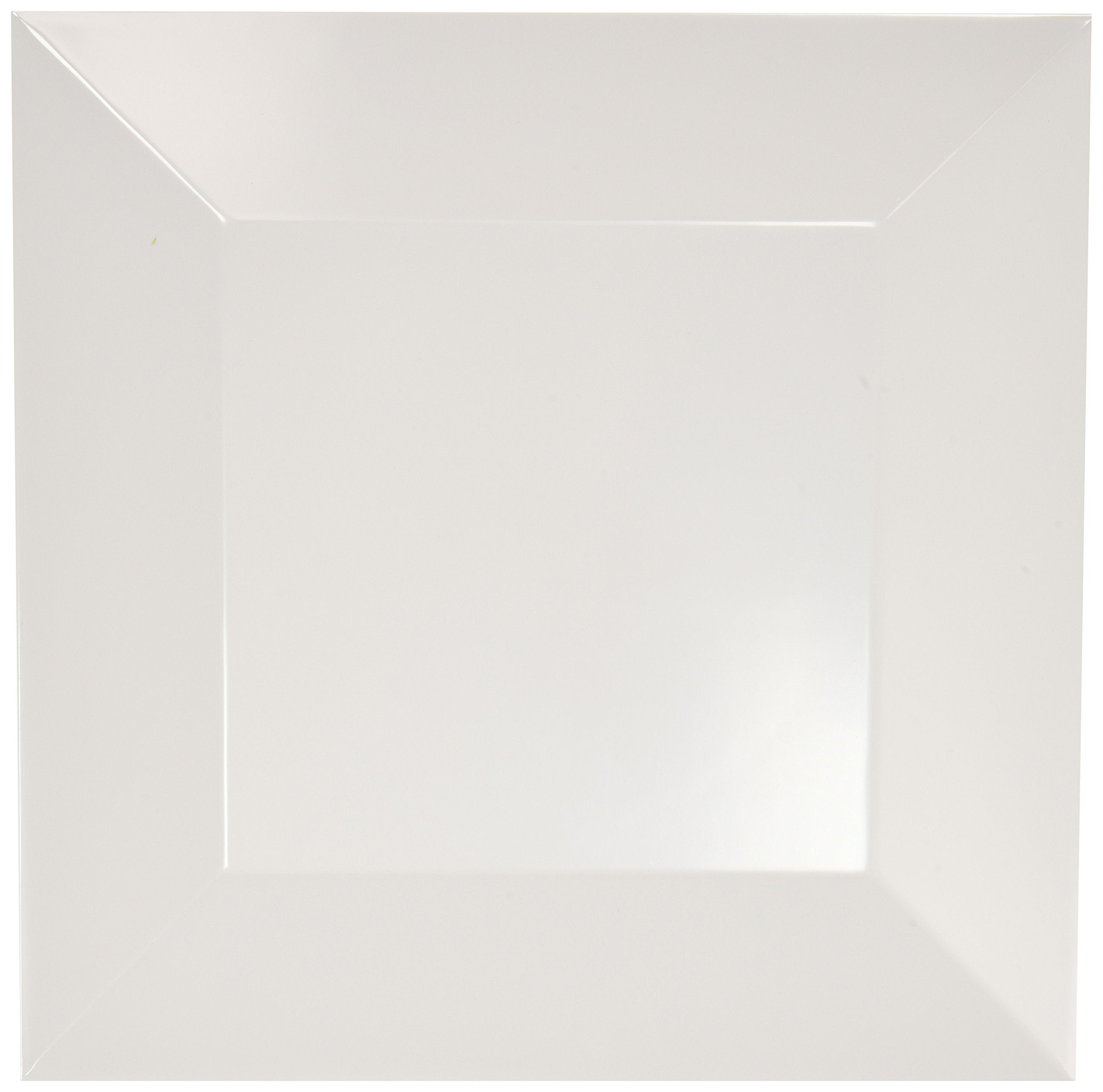 American Metalcraft SQP10 Platters, 12 Length x 12 Width, White