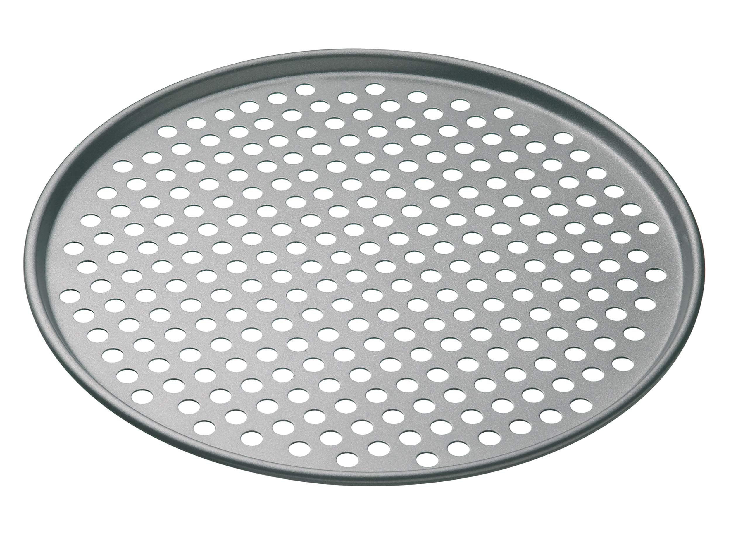 Master Class Kcmchb14 Perforated Pizza Tray, Grey, 32Cm