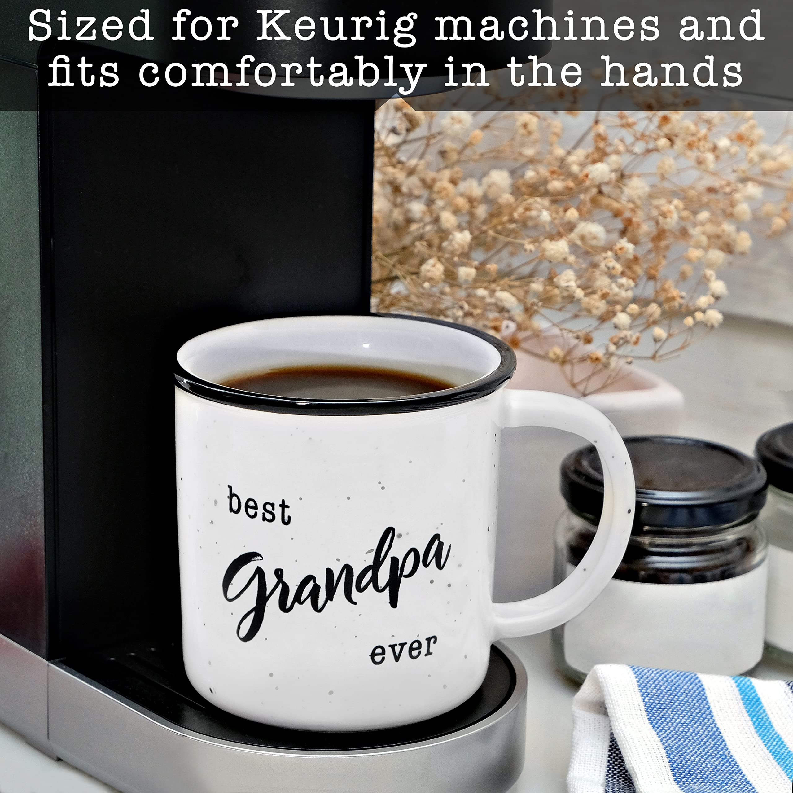 MAINEVENT Best Grandpa Ever Mug 11 Ounce  Best Grandpa Mug Funny  Best Grandpa Coffee Mug  Best Grandpa Ever Coffee Mug  Best Grandpa Ever Coffee Cup  Coffee Mug Best Grandpa  Grandpa Mug Coffee