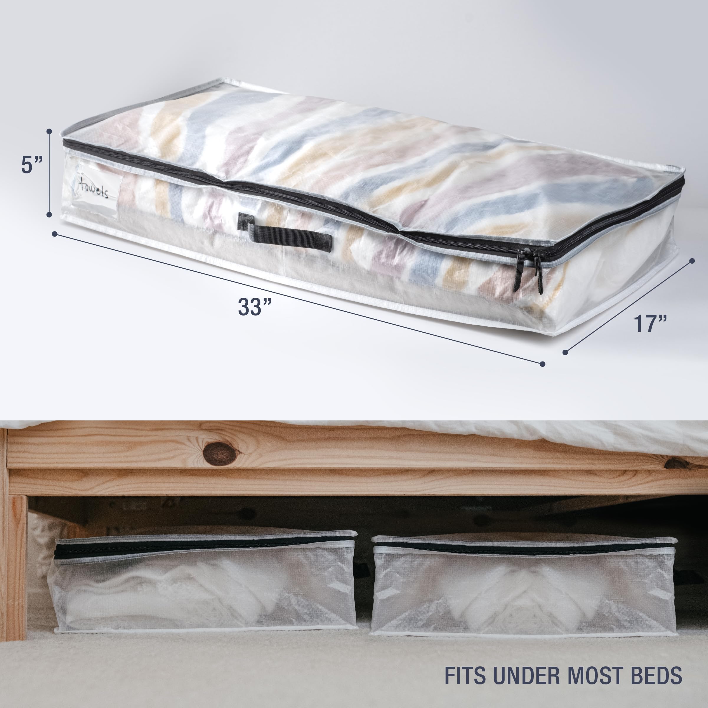 CleverMade 46L Slide, Transparent