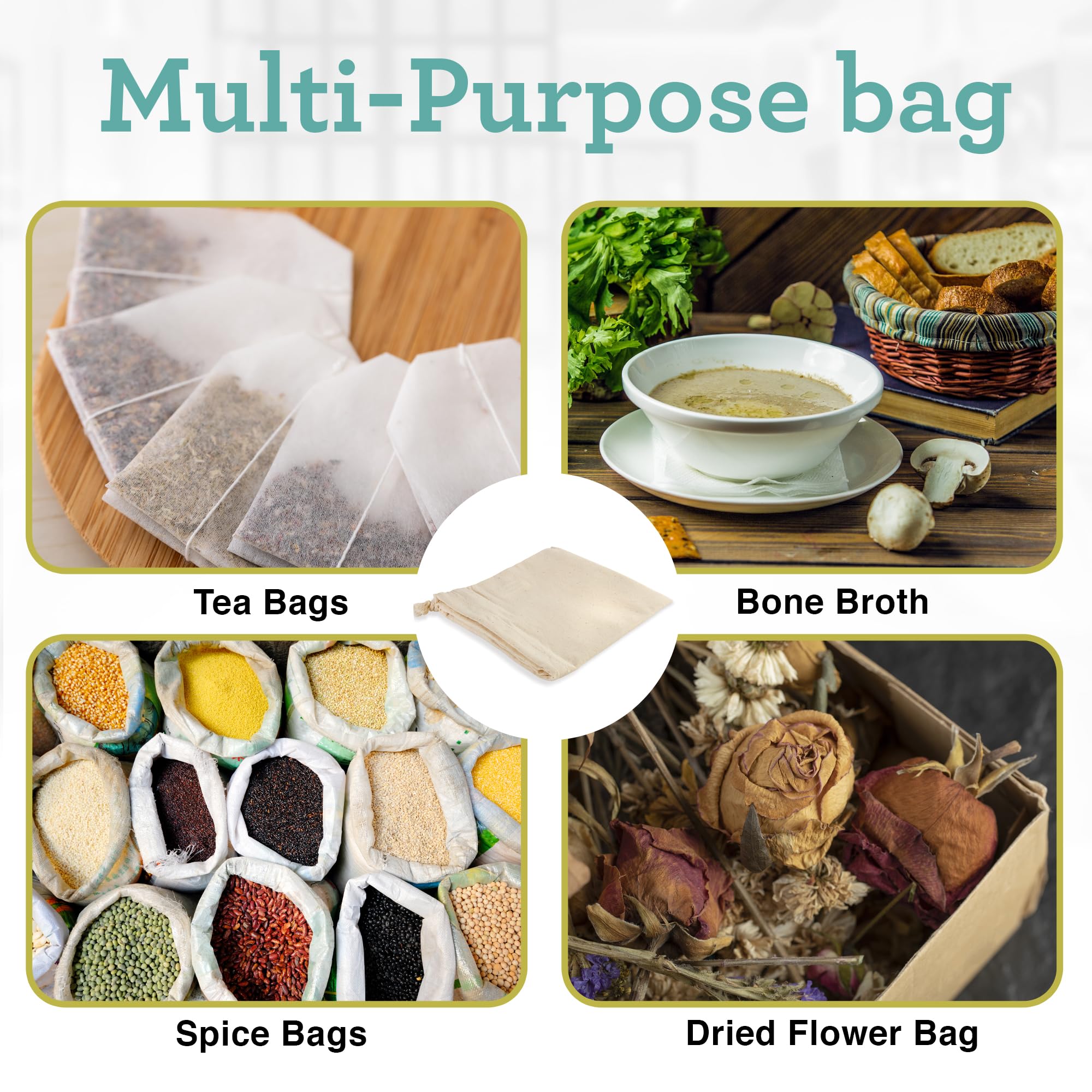 Euro Cuisine Nut Milk Bag - Cheese Cloth Bag for Straining Greek Yogurt  Organic Cheesecloth for Straining  Nut Milk Bag Reusable  Kava Strainer Bag  Nutmilk Mesh Bag (12''x12'')