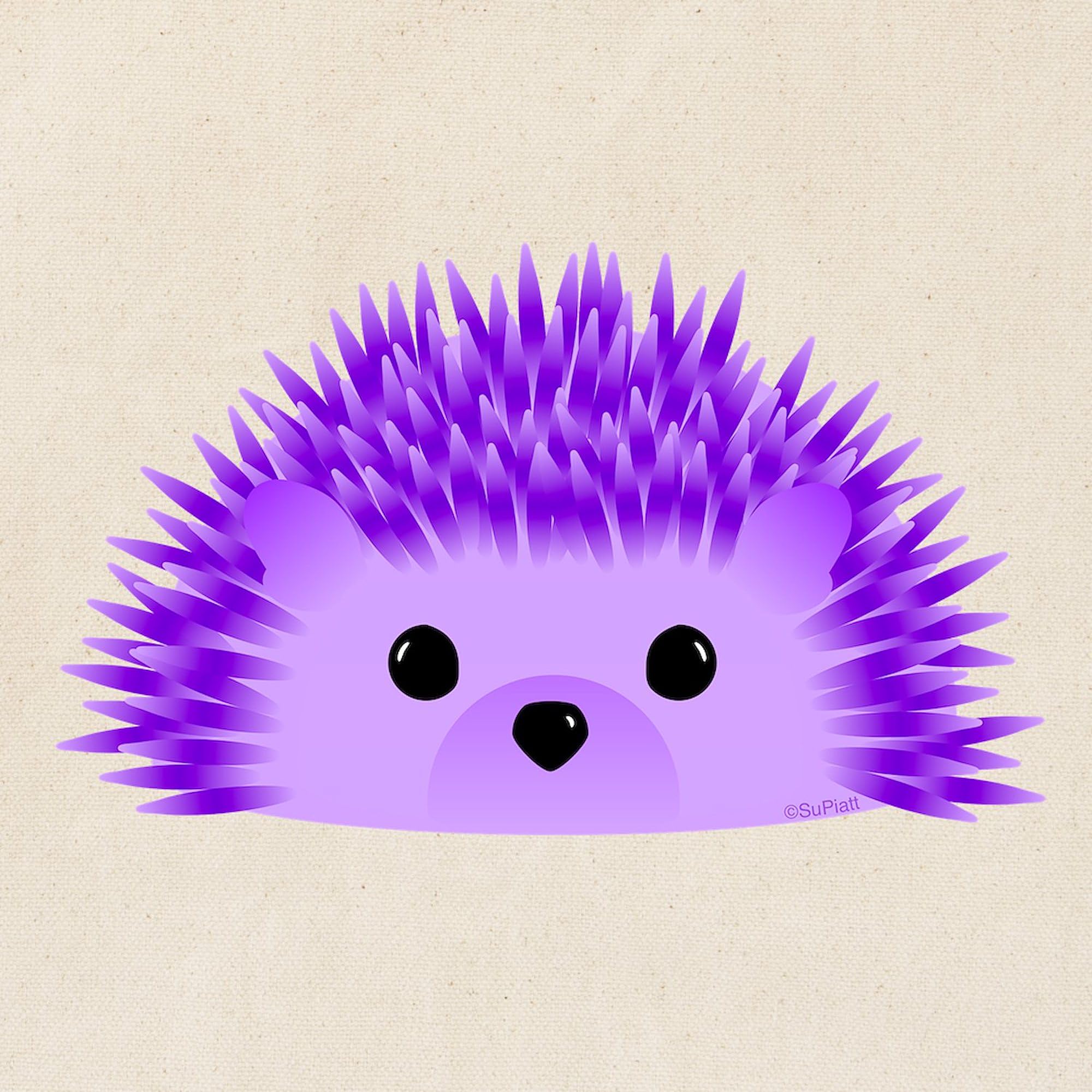 Cafepress Redgy The Hedgehog Tote Bag Natural Canvas Tote Bag, Reusable Shopping Bag