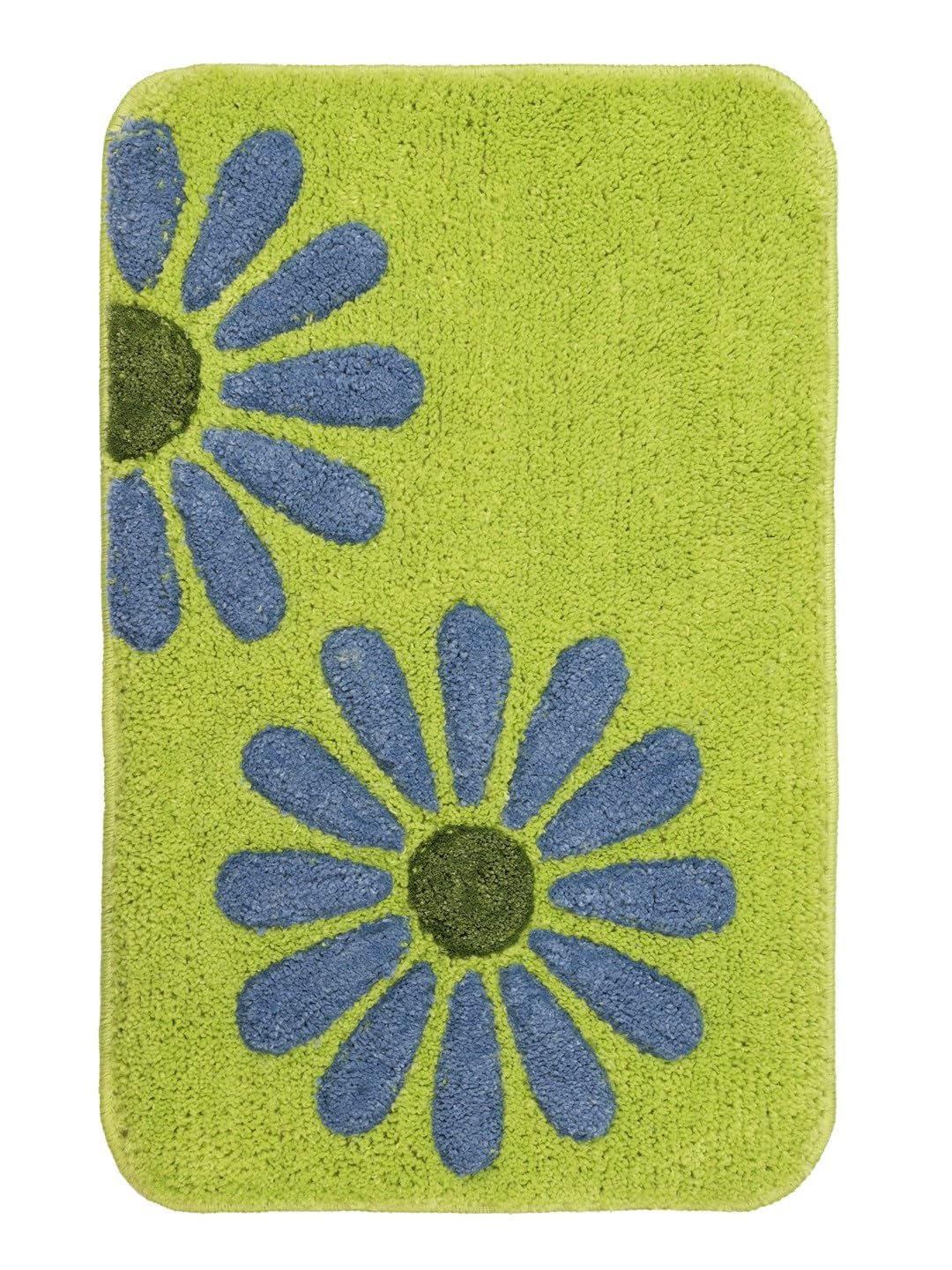 Saral Home Cawo Soft Antiskid Bathmat 1Pc,Green. 40X60 Cm
