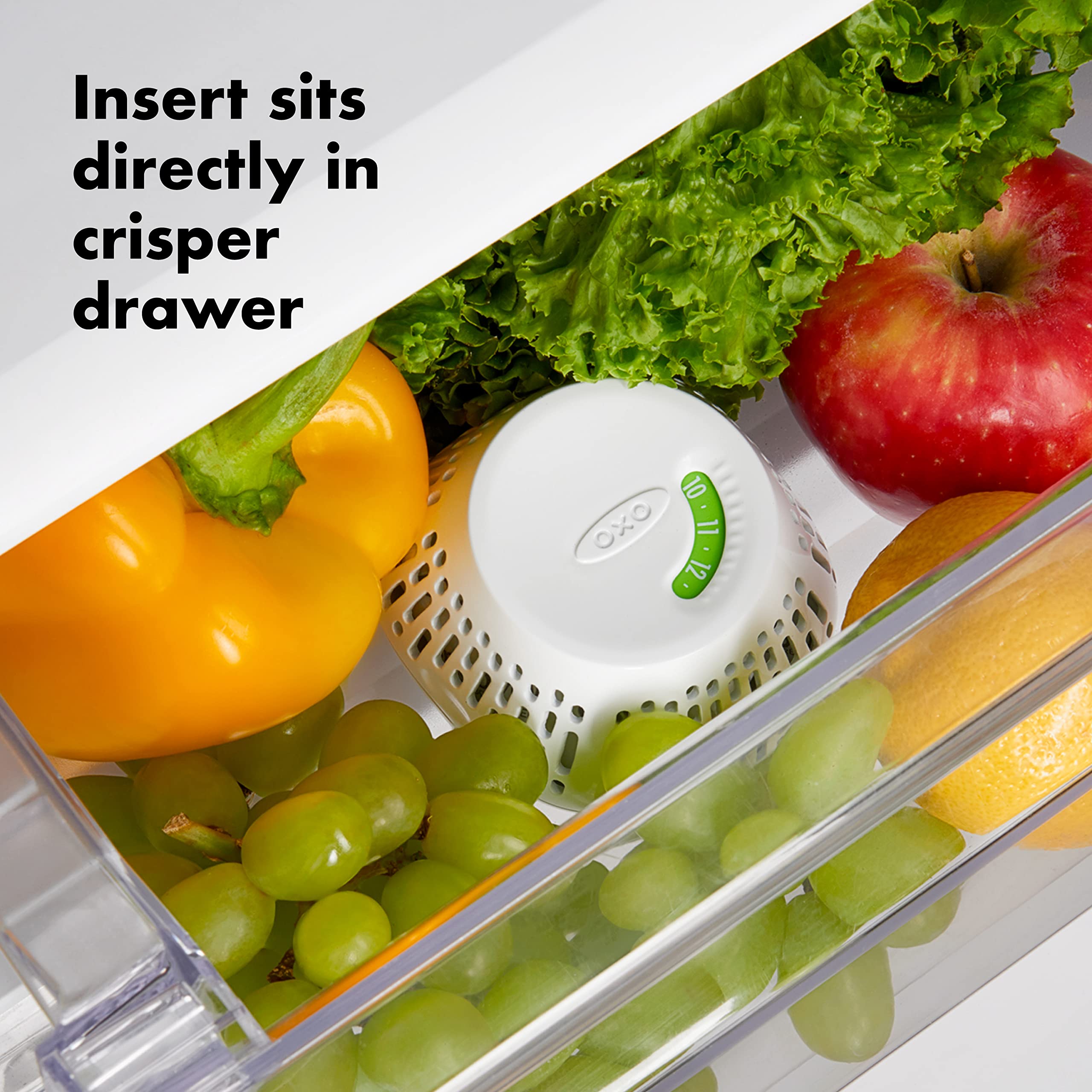 OXO Good Grips GreenSaver Standing Crisper Drawer Insert (2 Pack)