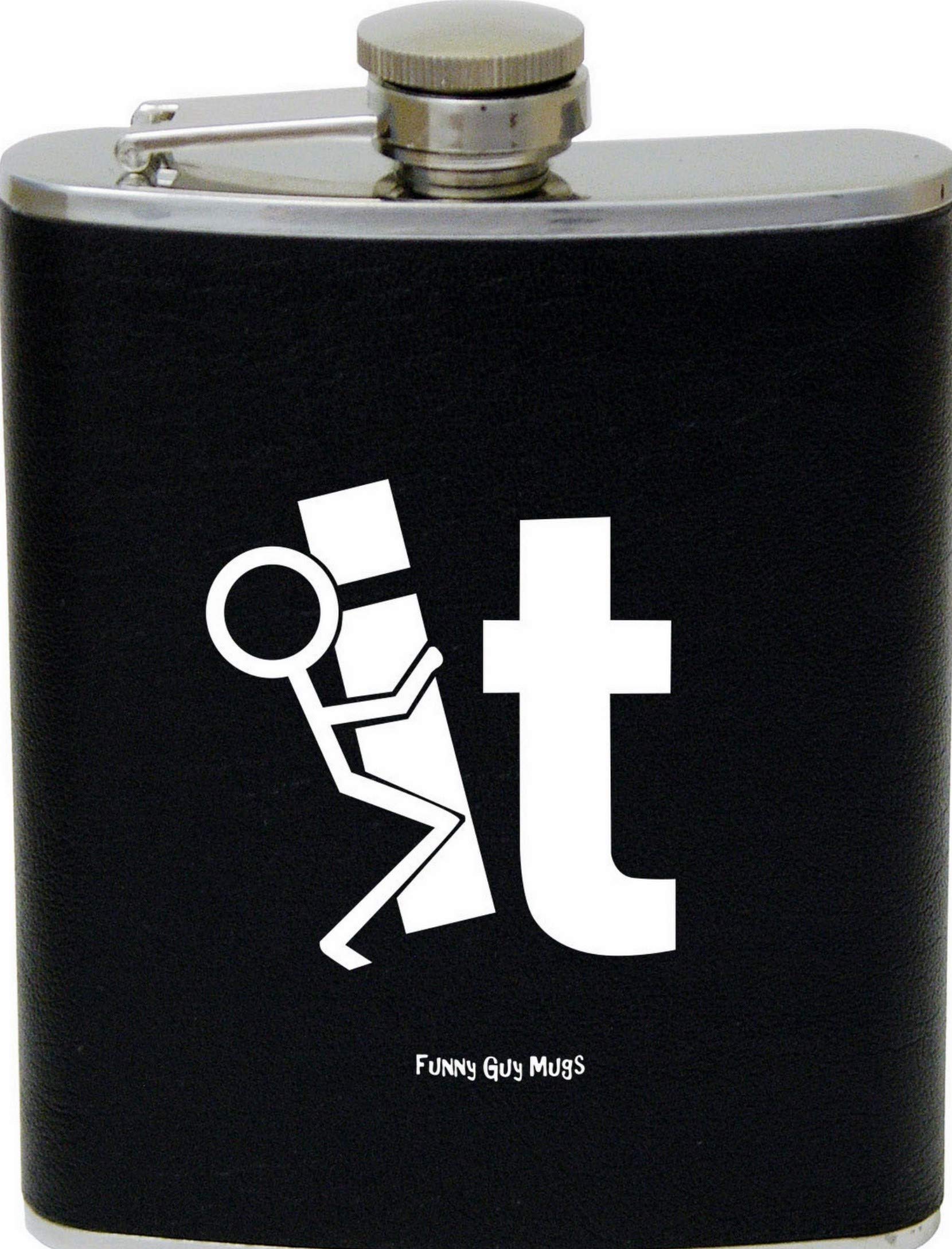 Funny Guy Mugs F It Guy Stainless Steel 70Z Hip Flask