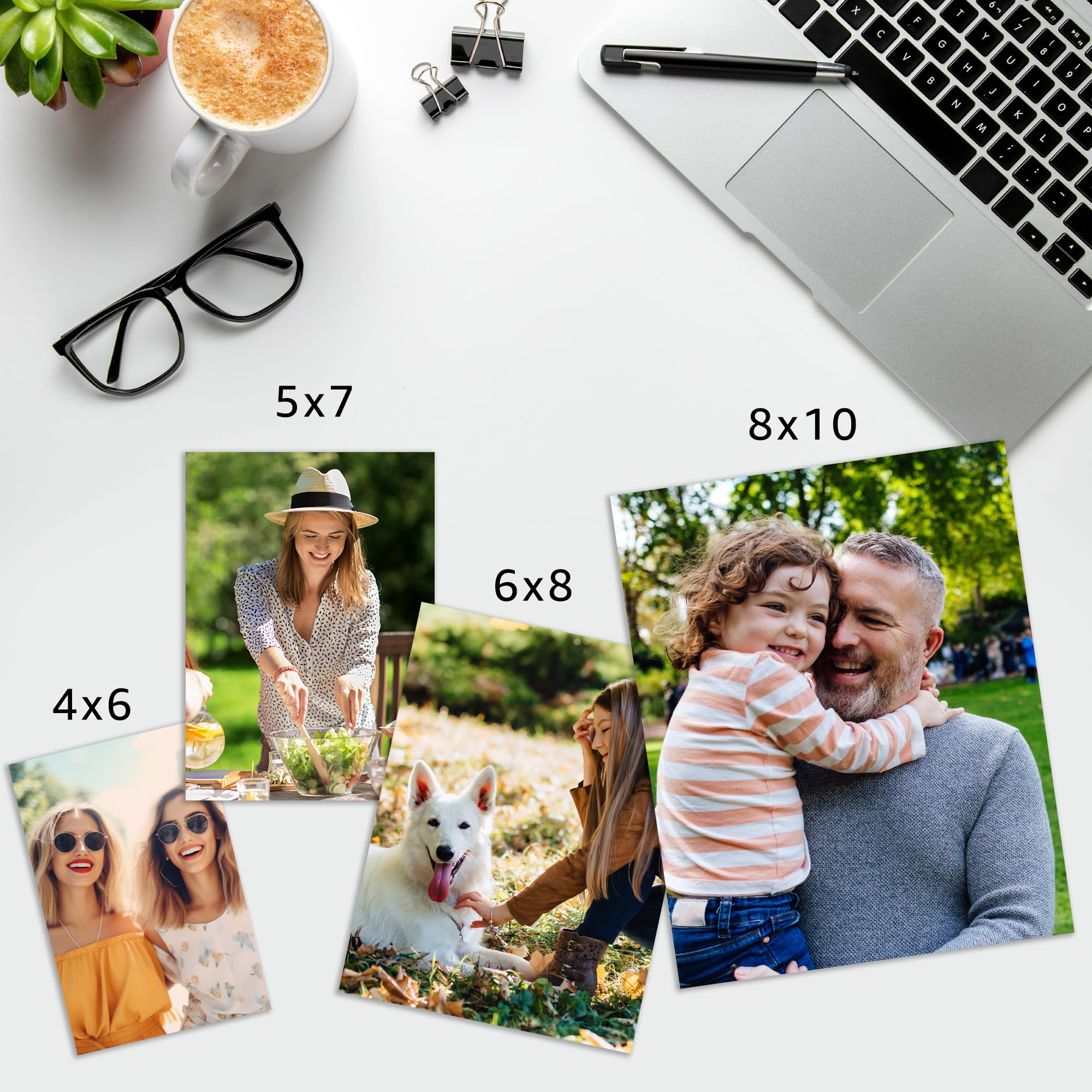 Custom Photo Prints Personalized Photo Gifts Standard Size Glossy - Set Of 6,12,20Pcs - Unframed-Gift Wrapping Available (11 * 1