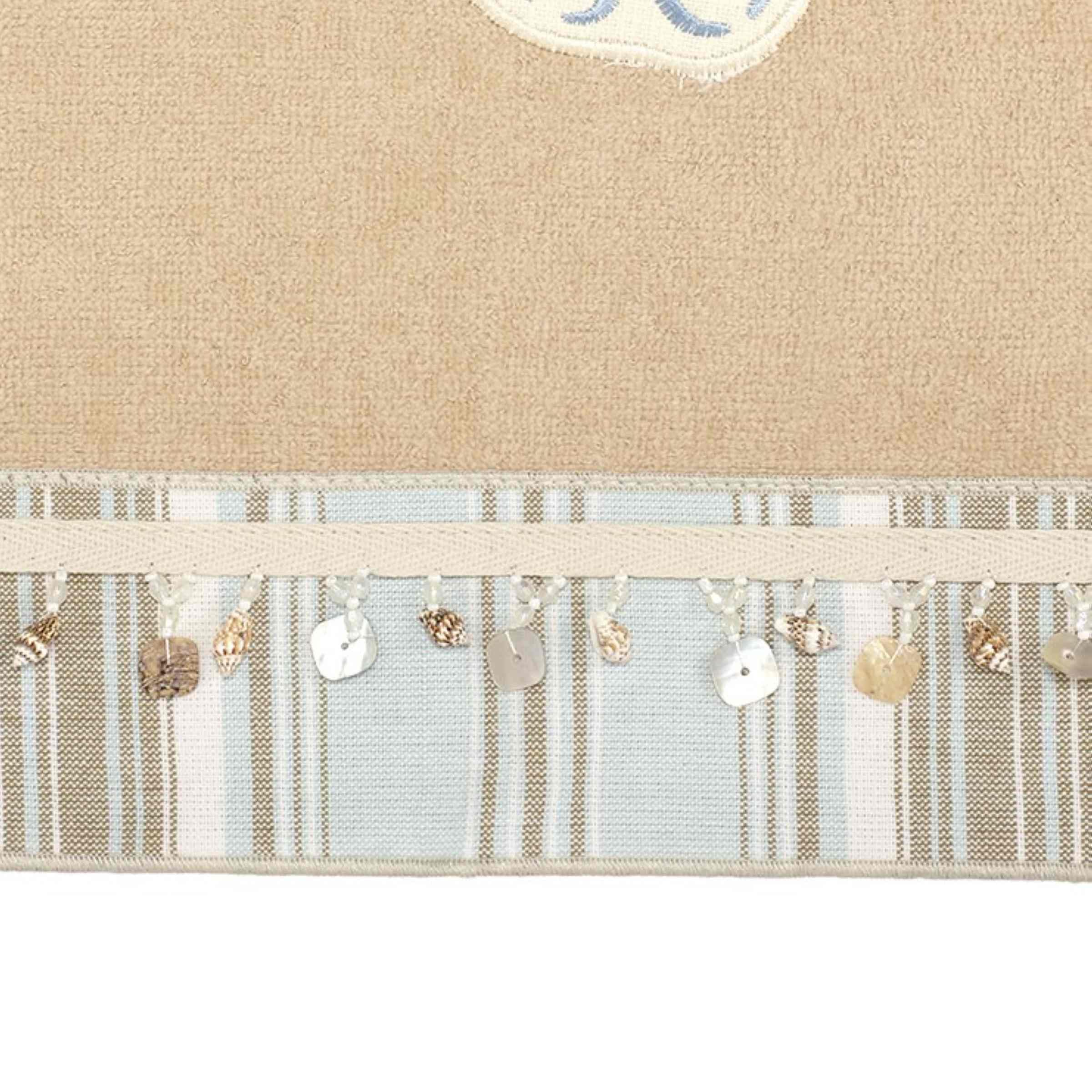 Avanti Linens - Bath Towel, Soft & Absorbent Cotton Towel (By The Sea Collection, Rattan)