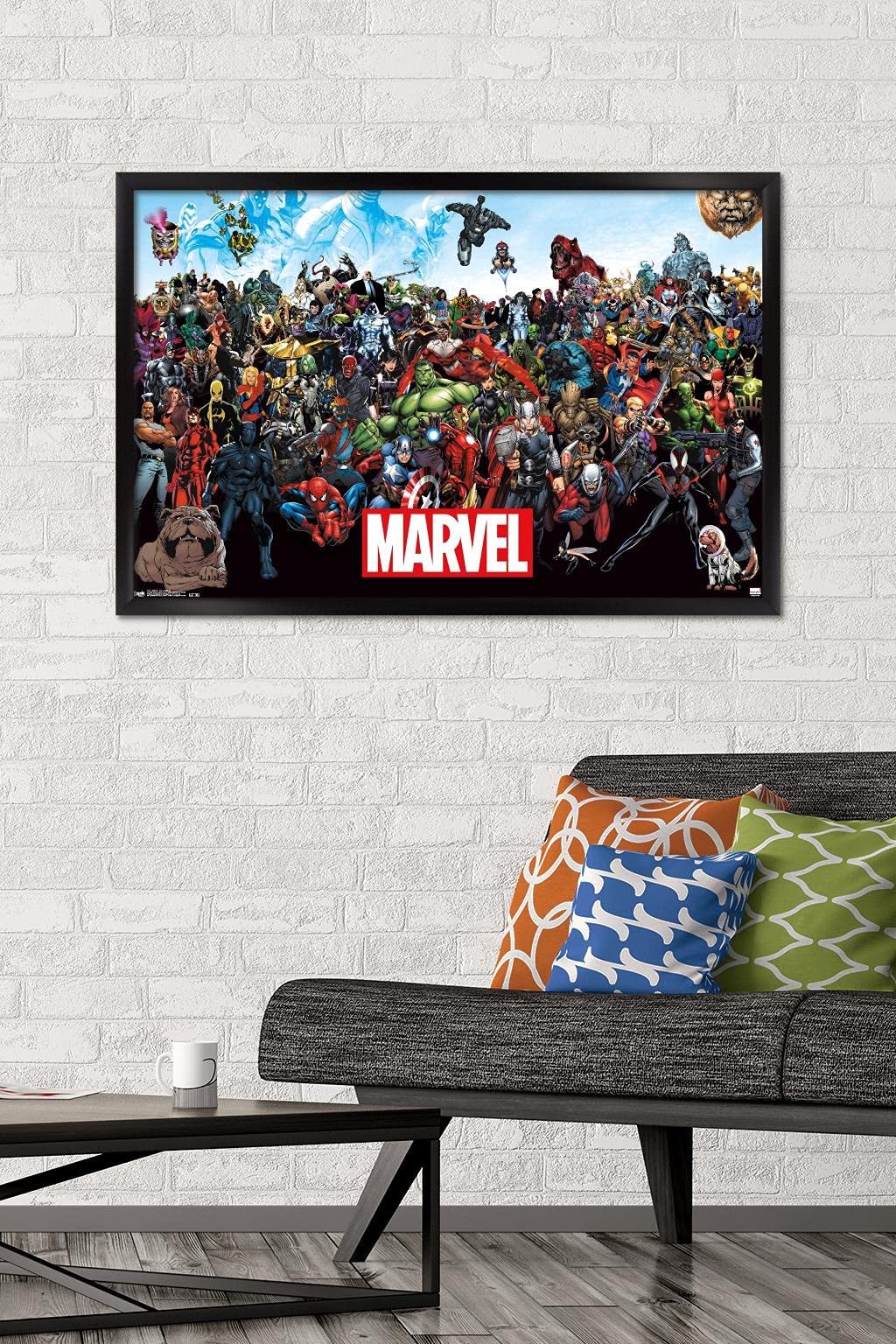 Trends International Wall Poster Marvel The Lineup, 22.375 X 34